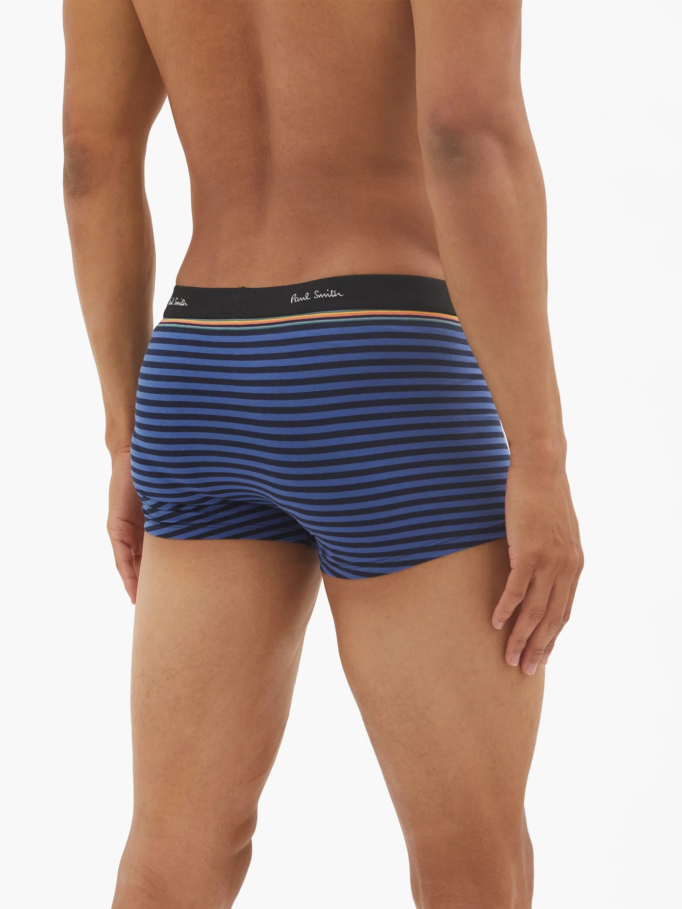 Striped cotton-blend boxer briefs - 3