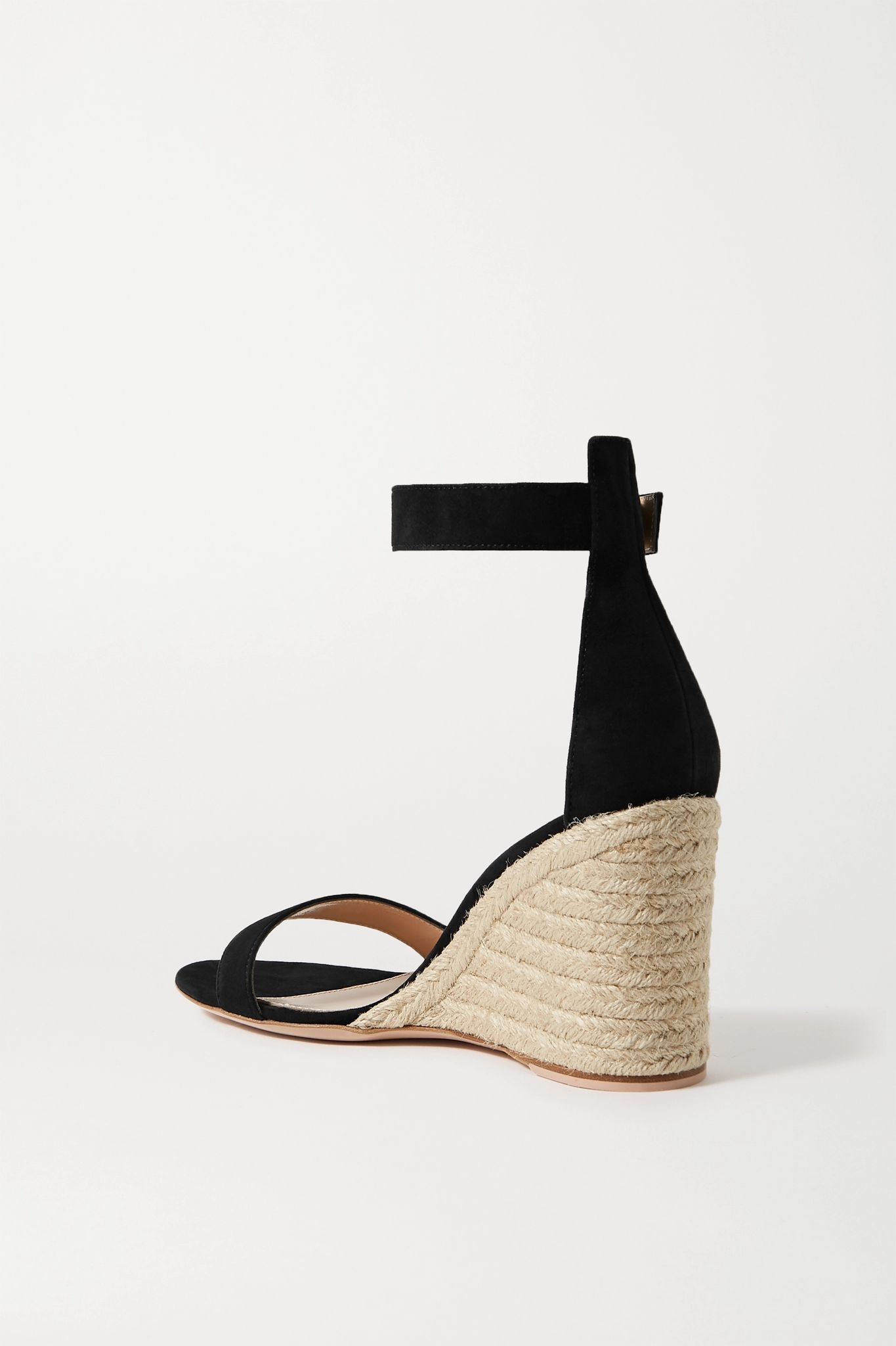 Portofino 85 suede espadrille wedge sandals - 3