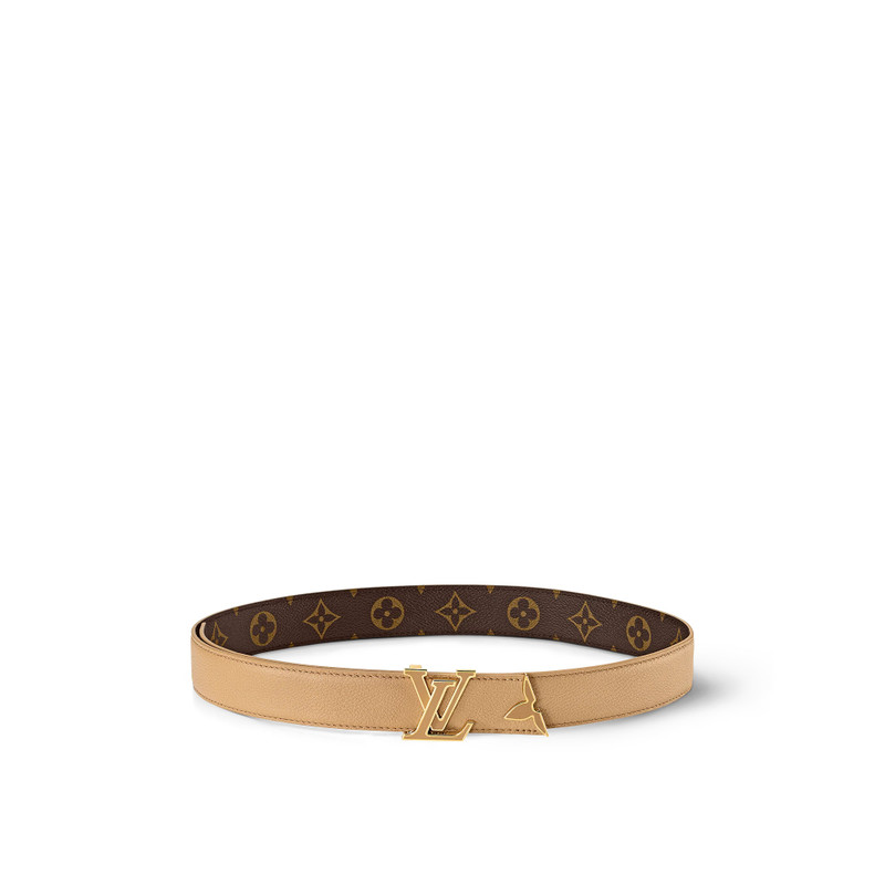 Pretty LV Enamel 30mm Reversible Belt 1