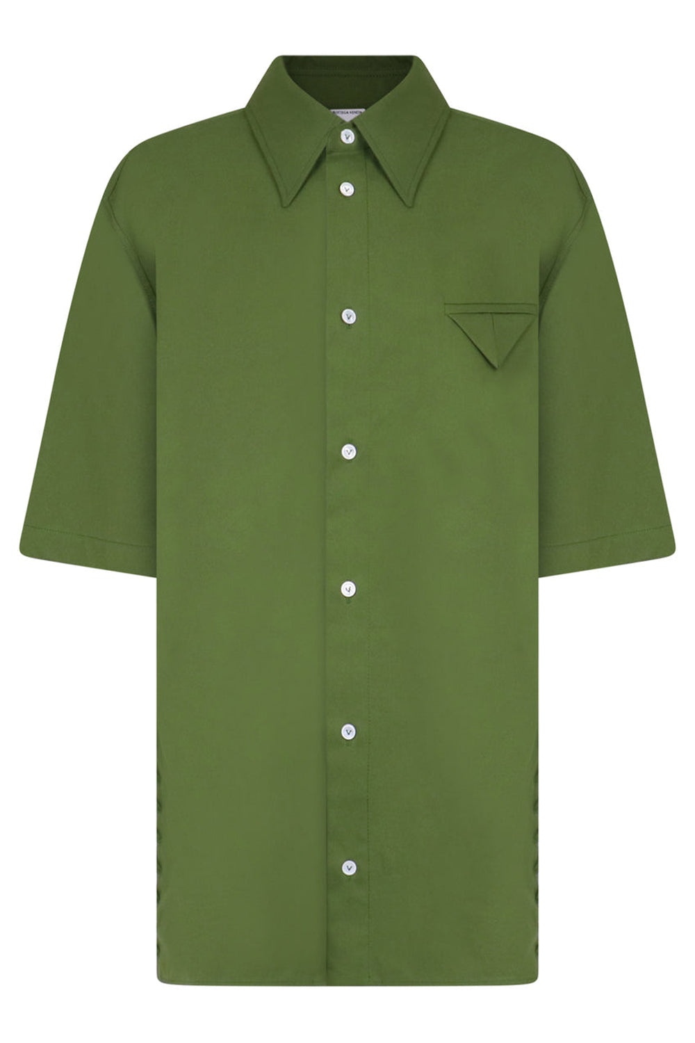 LACE UP S/SLV SHIRT | THYME - 1