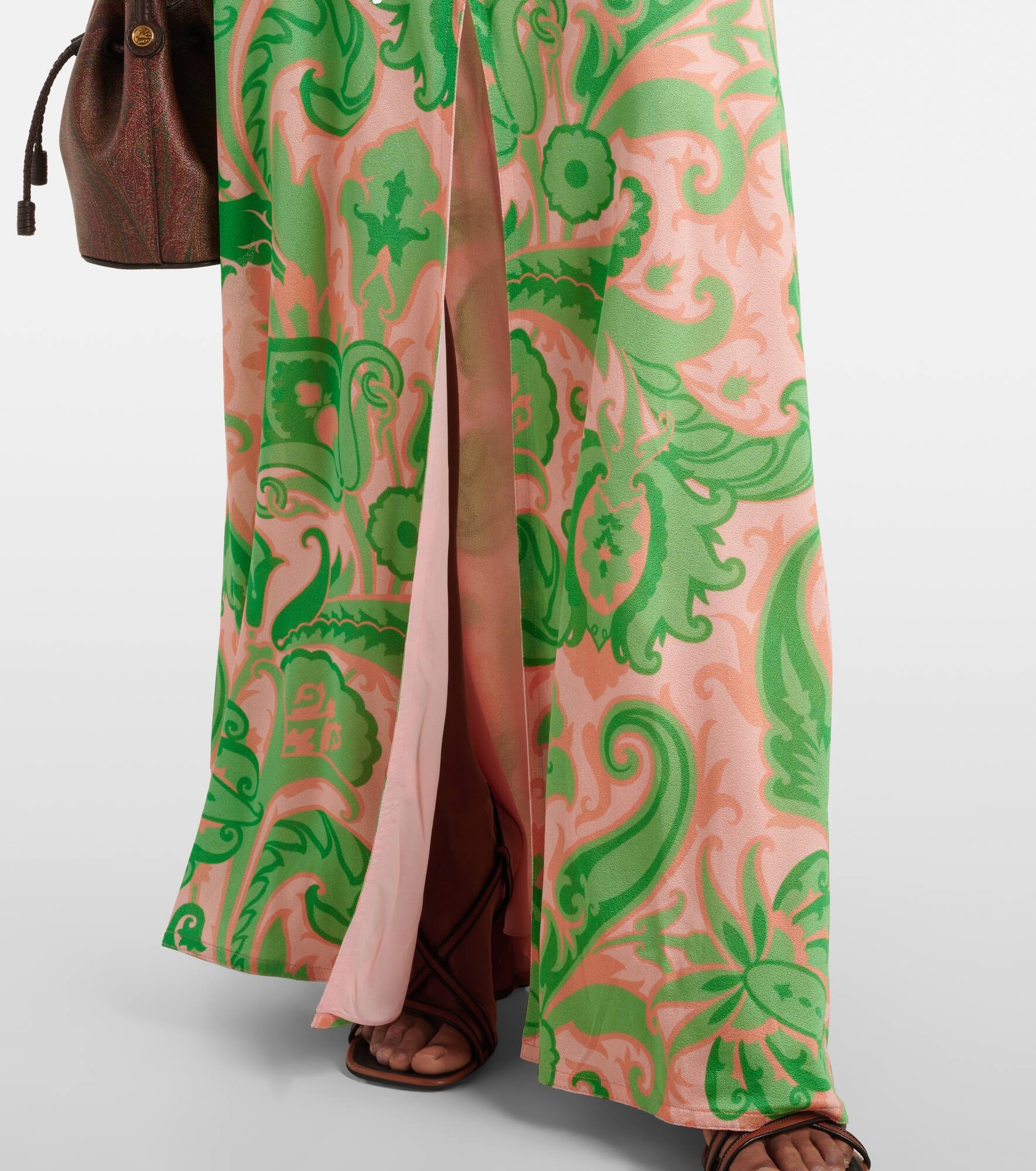 Halterneck maxi dress - 5