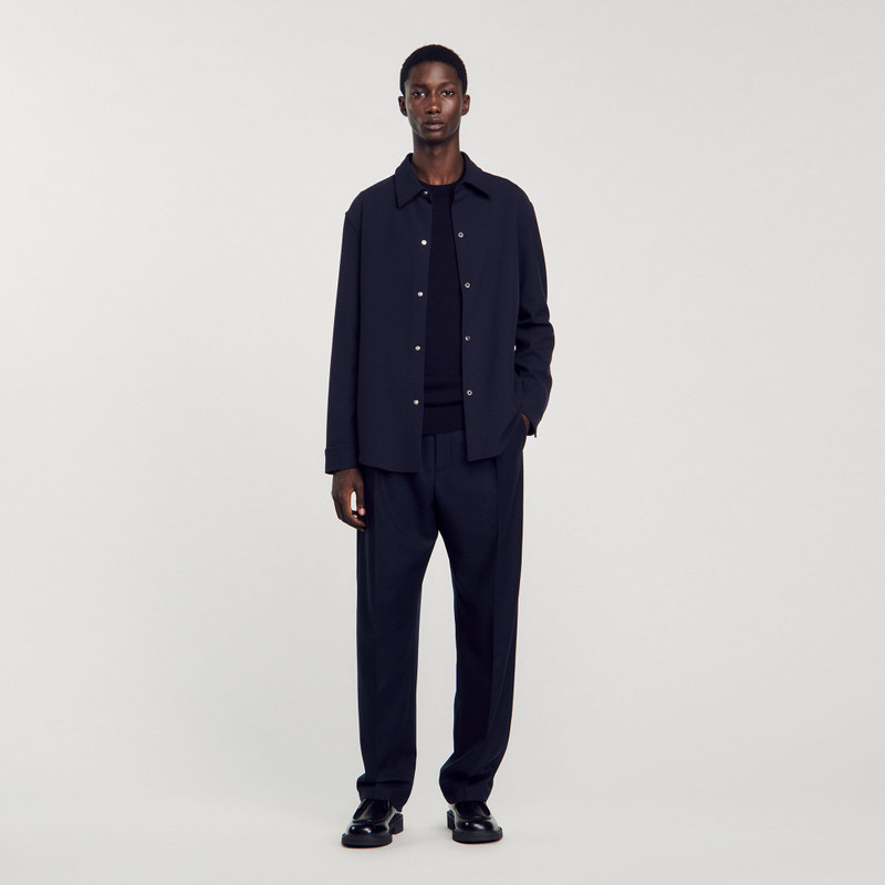 Sandro LONG-SLEEVED JERSEY SHIRT outlook