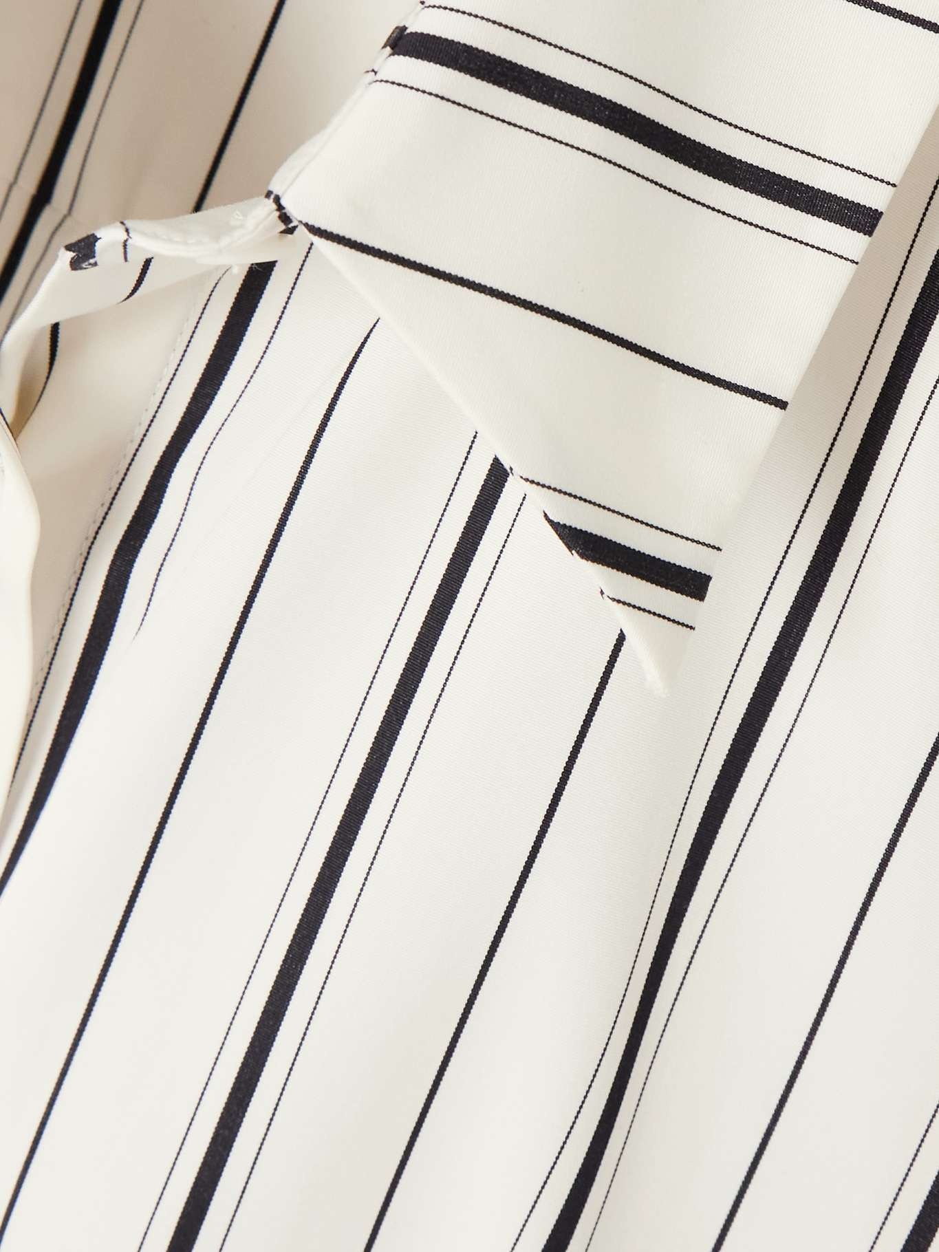 Damita striped cotton-poplin shirt - 5