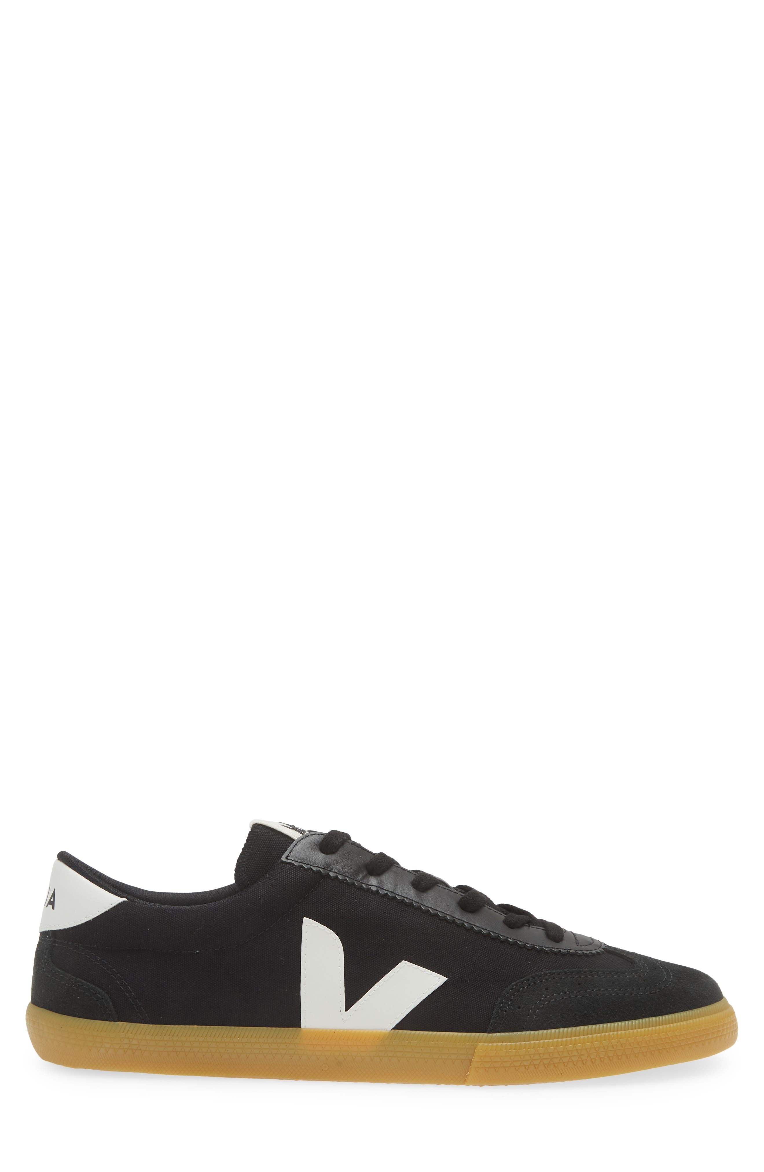 Veja Volley Sneaker in Black White Natural at Nordstrom - 3