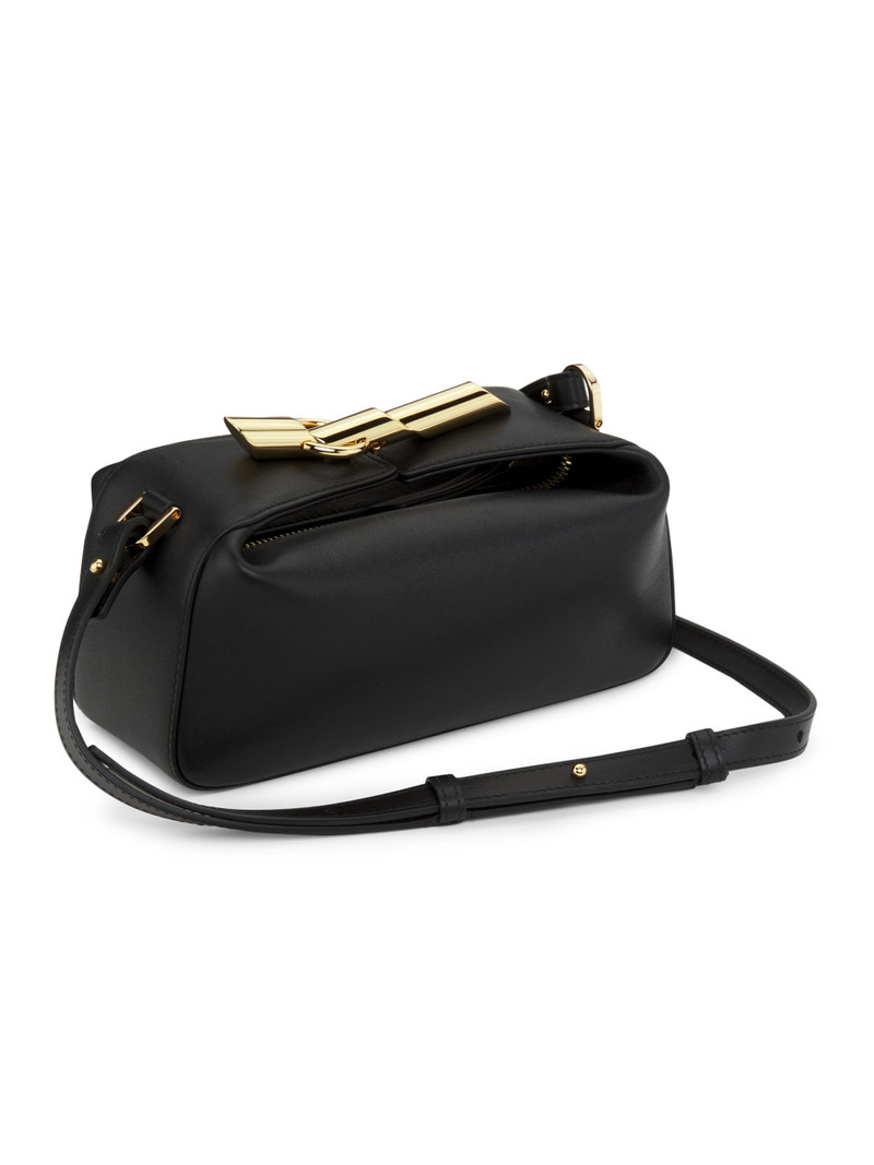 Women's Haute Sequence Leather Crossbody Bag - Black 3
