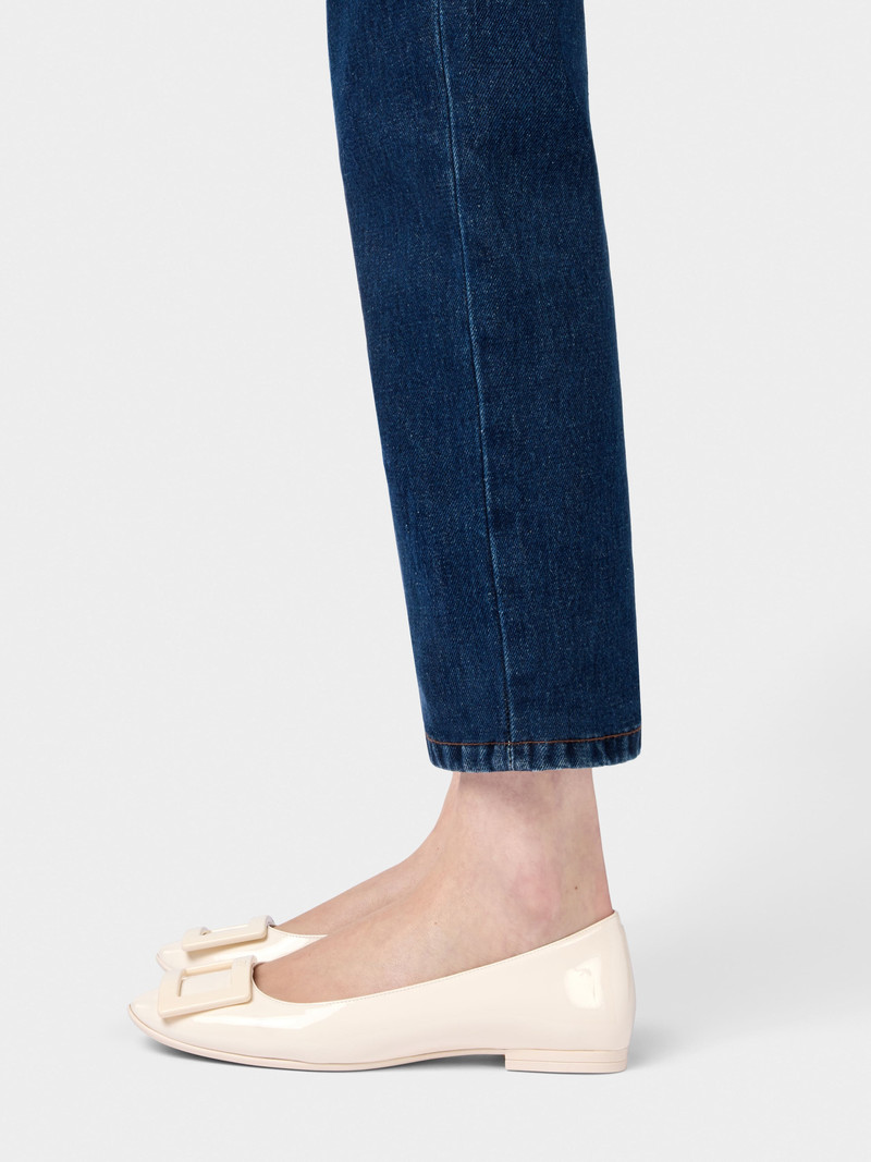 Roger Vivier U Look Ballerinas in patent leather outlook