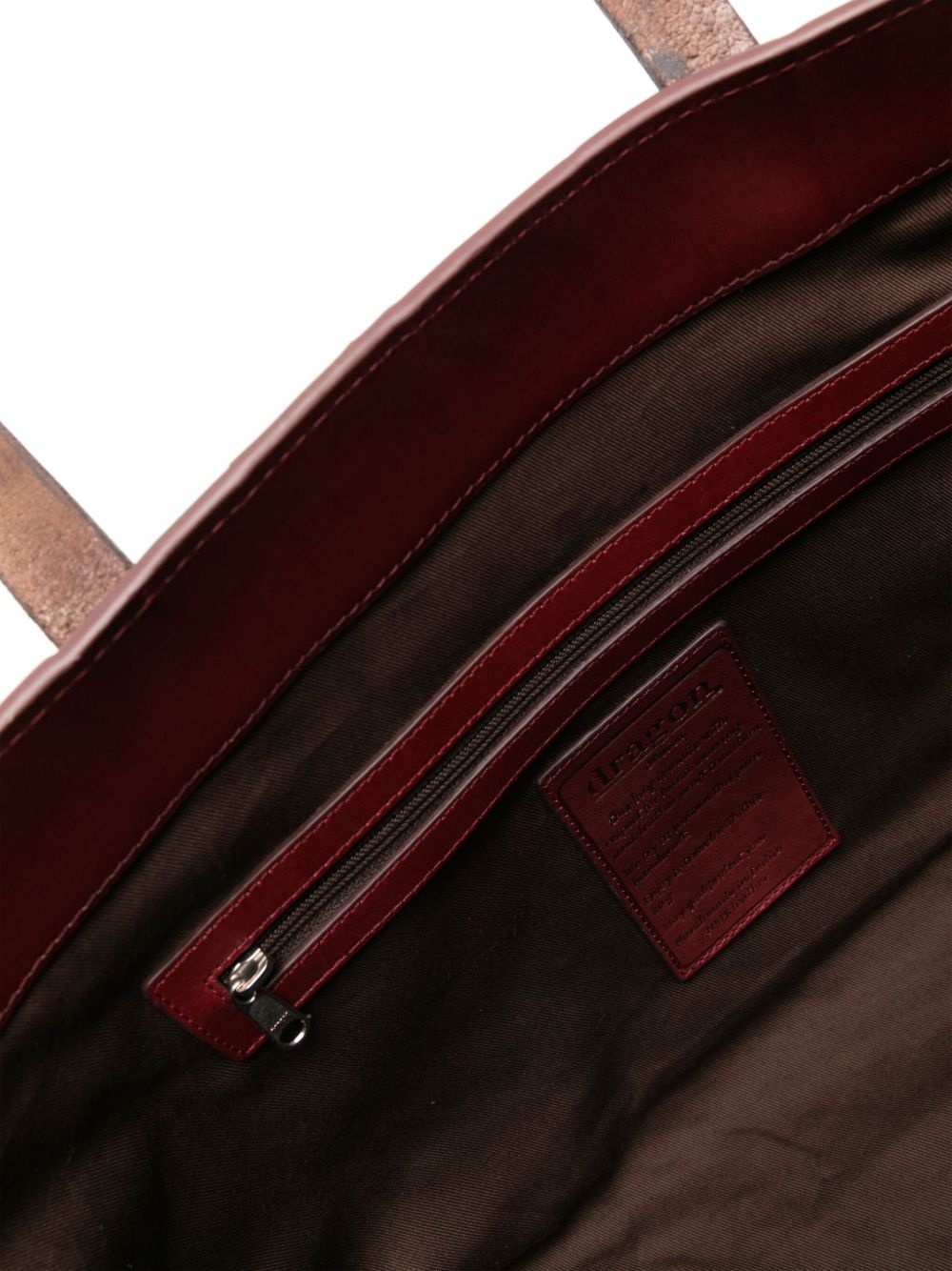 Japan leather tote bag - 5