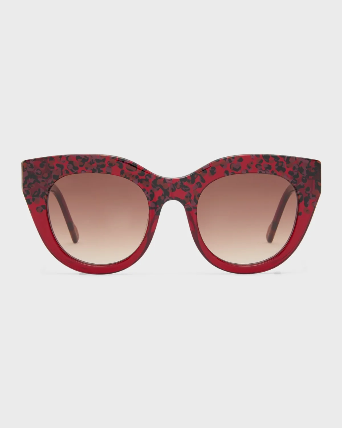 AIRY CANARY II Red Acetate Cat-Eye Sunglasses - 1