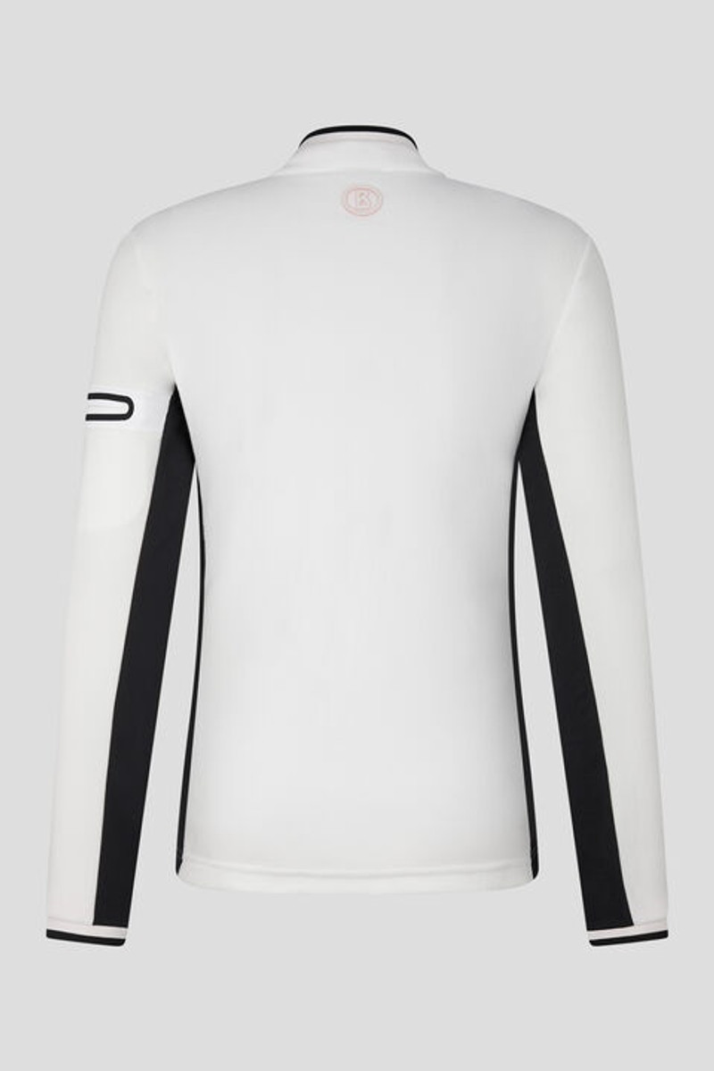BOGNER Gilbert Fleece first layer in White/Black outlook