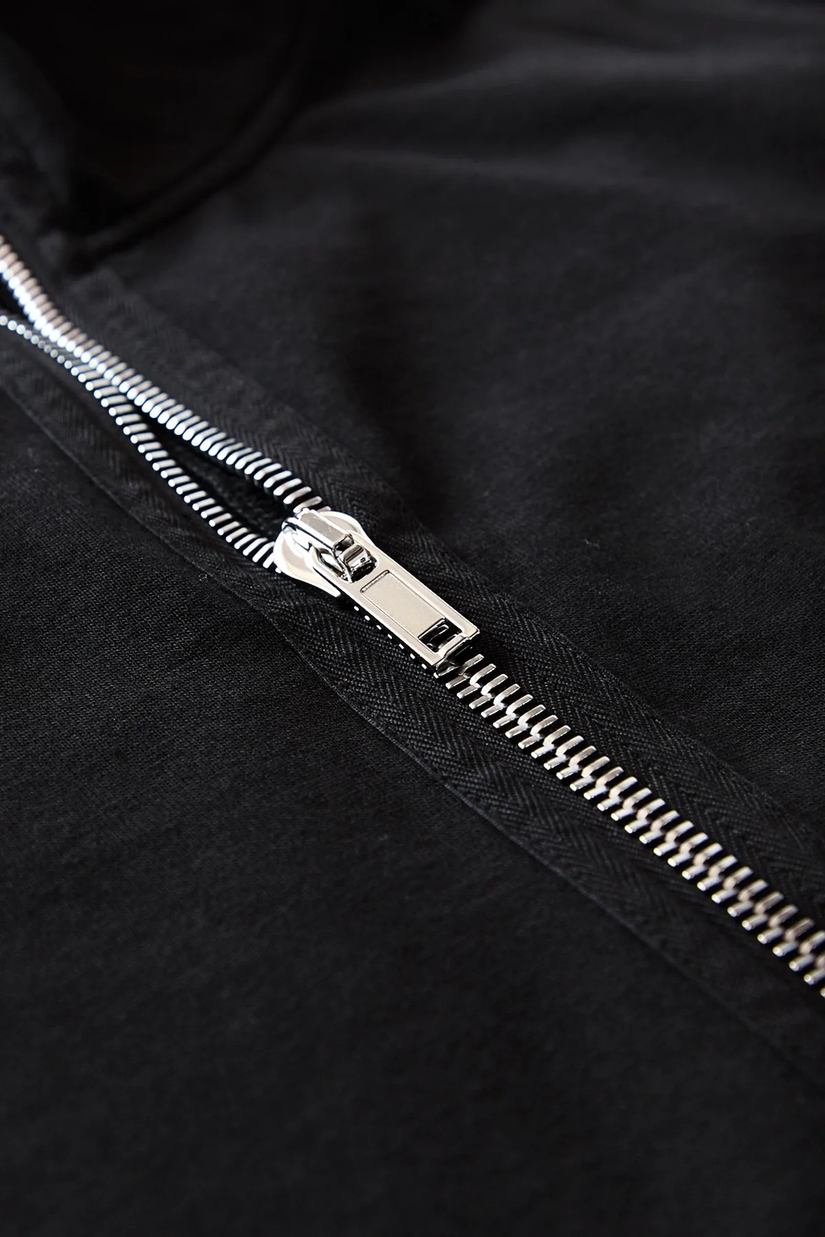 Rick Owens Drkshdw Jumbo Gimp Zip Hoodie Black - 3