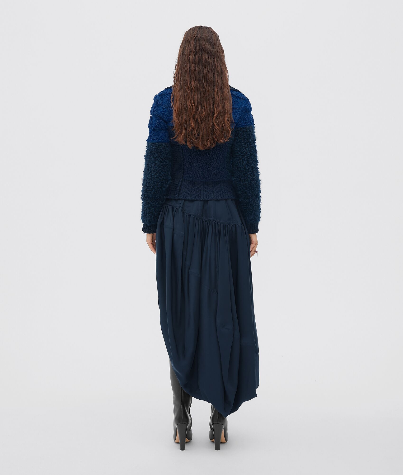 patchwork wool jumper - 3
