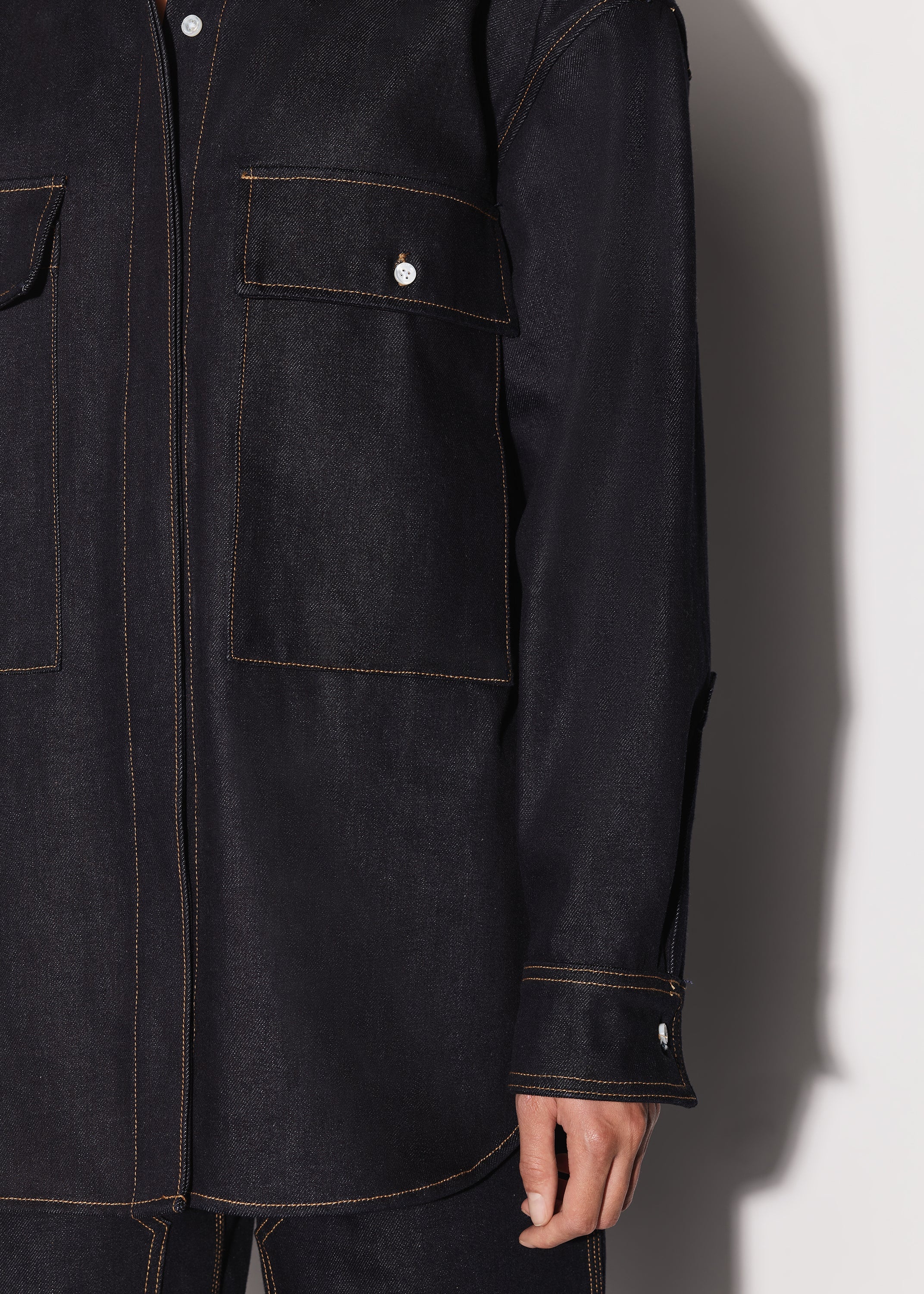 DENIM WORKWEAR SHIRT - 6
