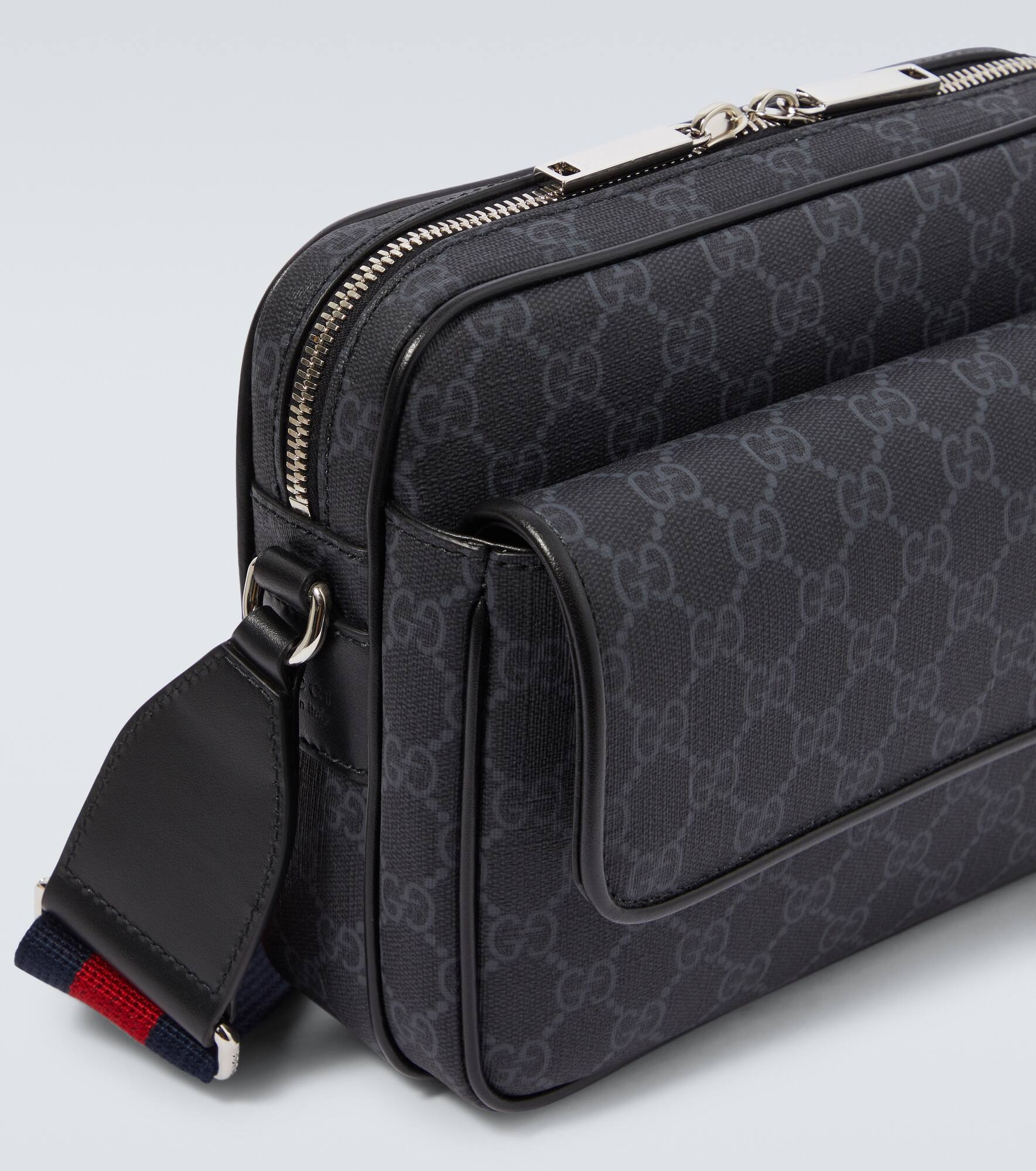 GG Supreme Small faux leather crossbody bag - 6