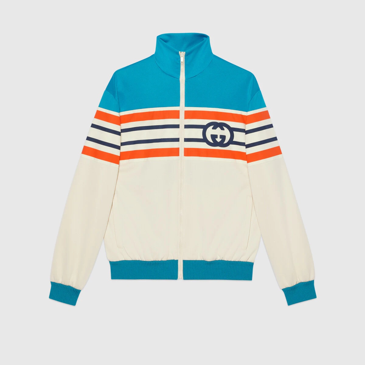 Interlocking G stripe jacket - 1
