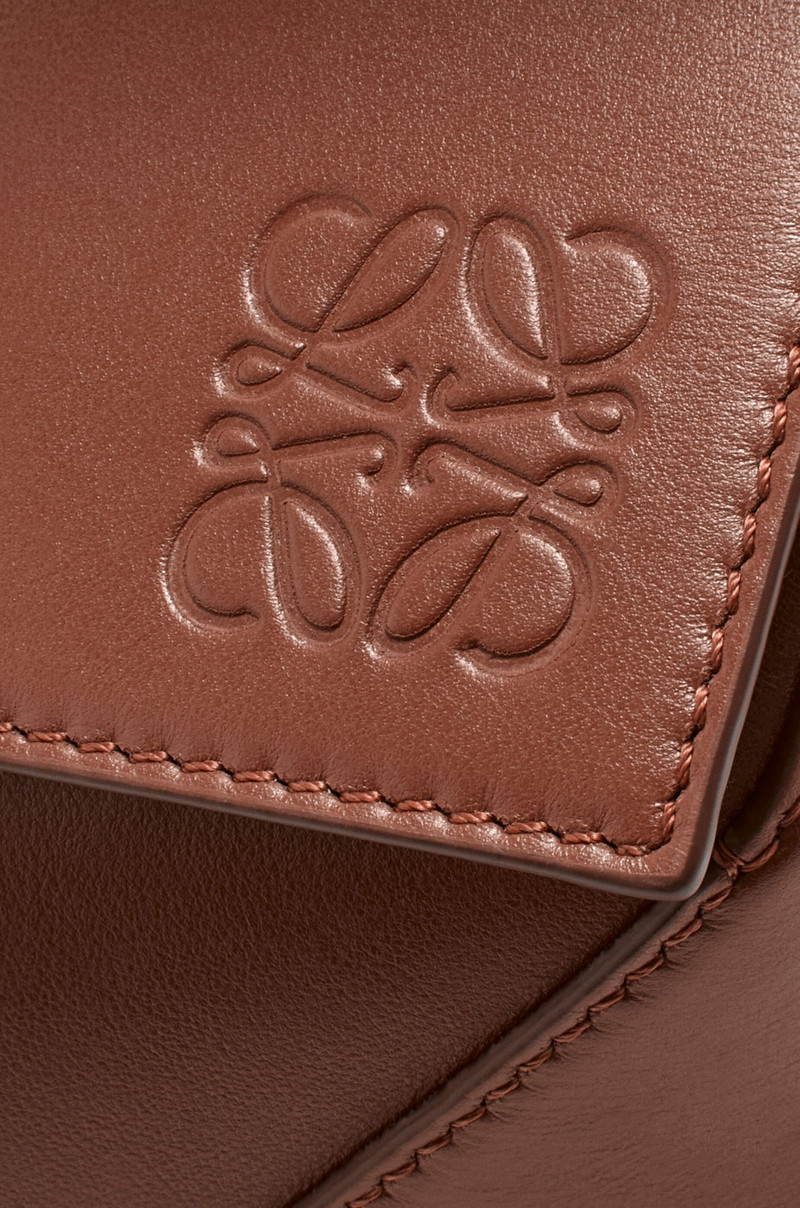 Large Puzzle bag in shiny calfskin 7