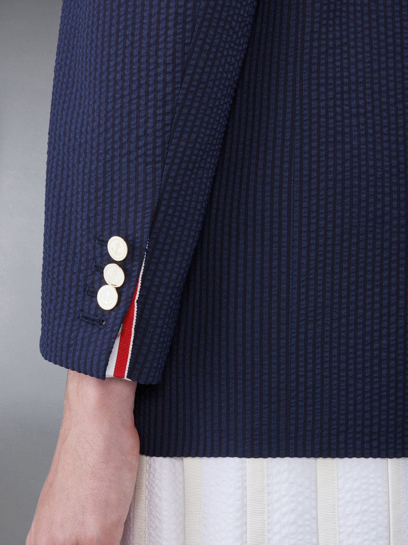 Wool Seersucker Patch Pocket Sport Coat 5