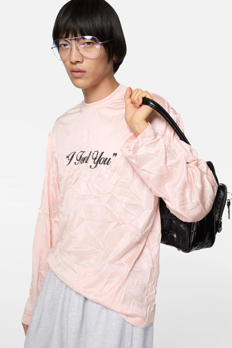 Graphic t-shirt - relaxed - Powder pink 4