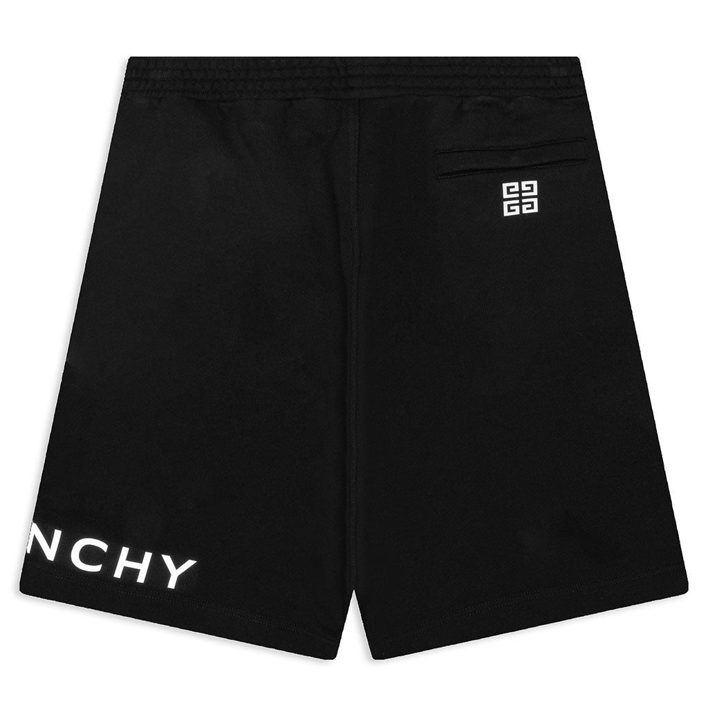 REFLECTIVE BERMUDA SHORTS - BLACK - 2