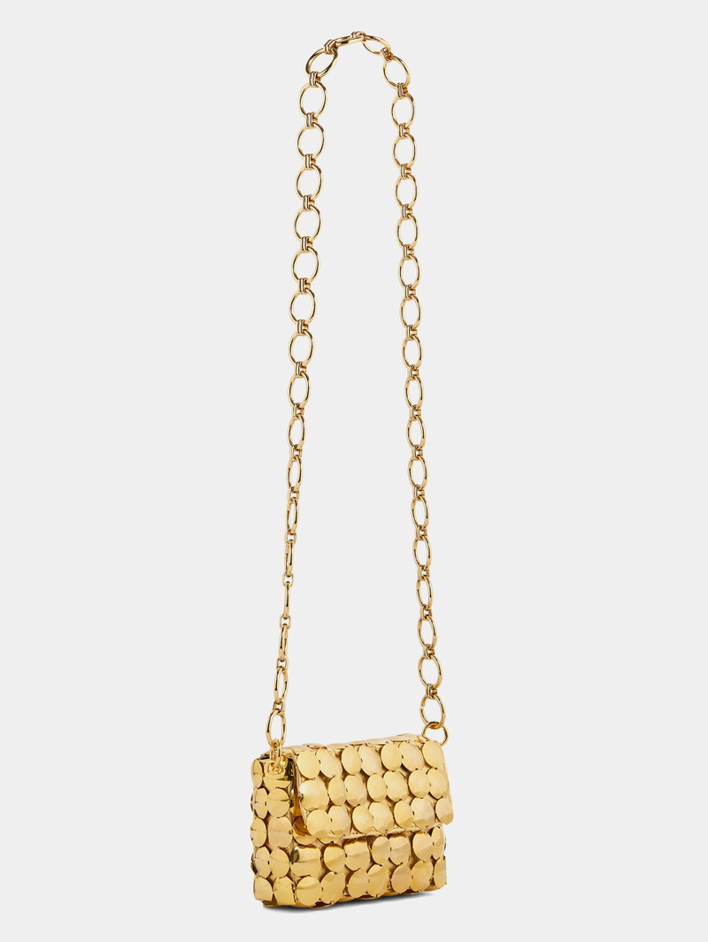 GOLD QUILTED BAG 1