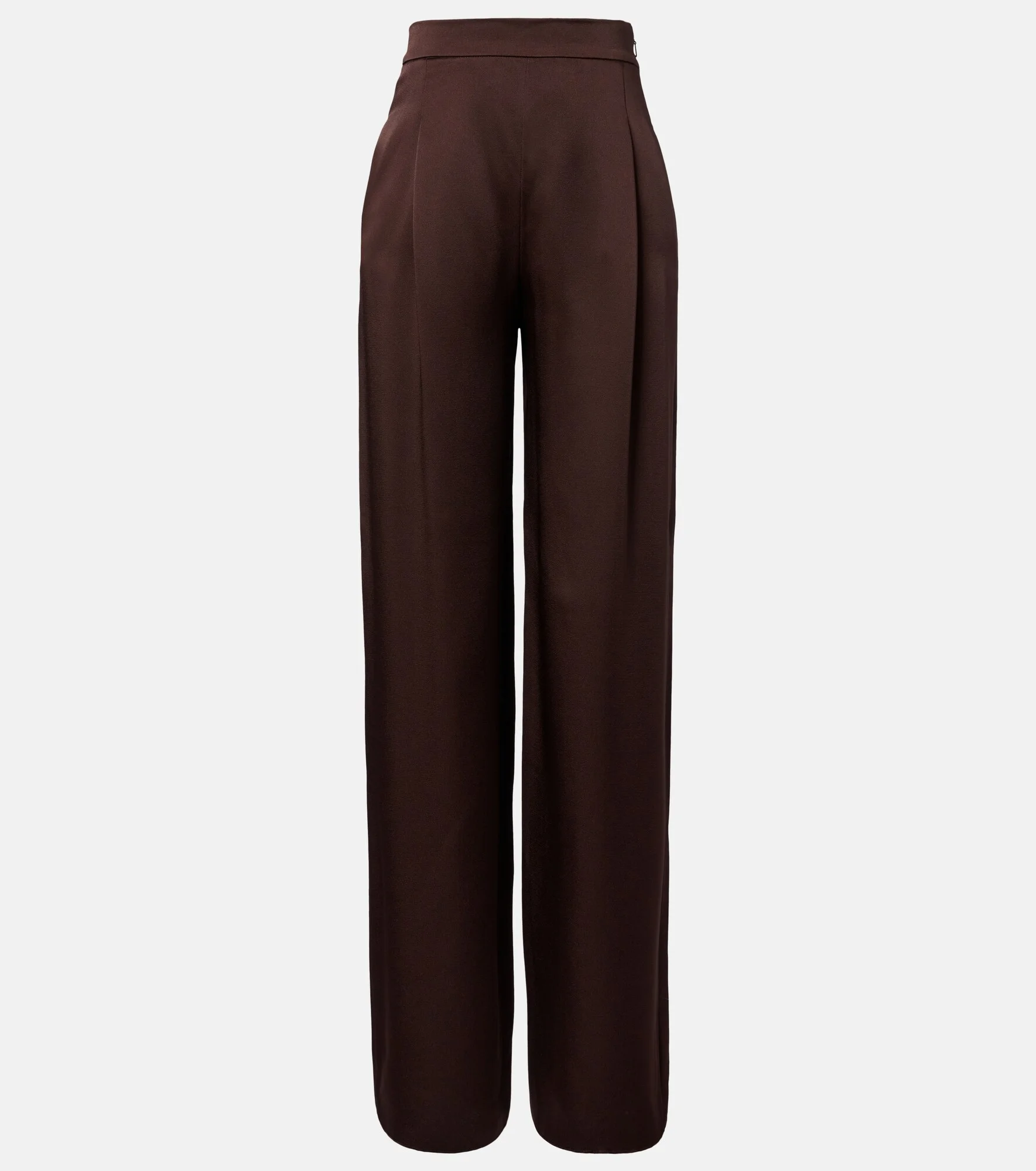 Elegante satin wide-leg pants - 1