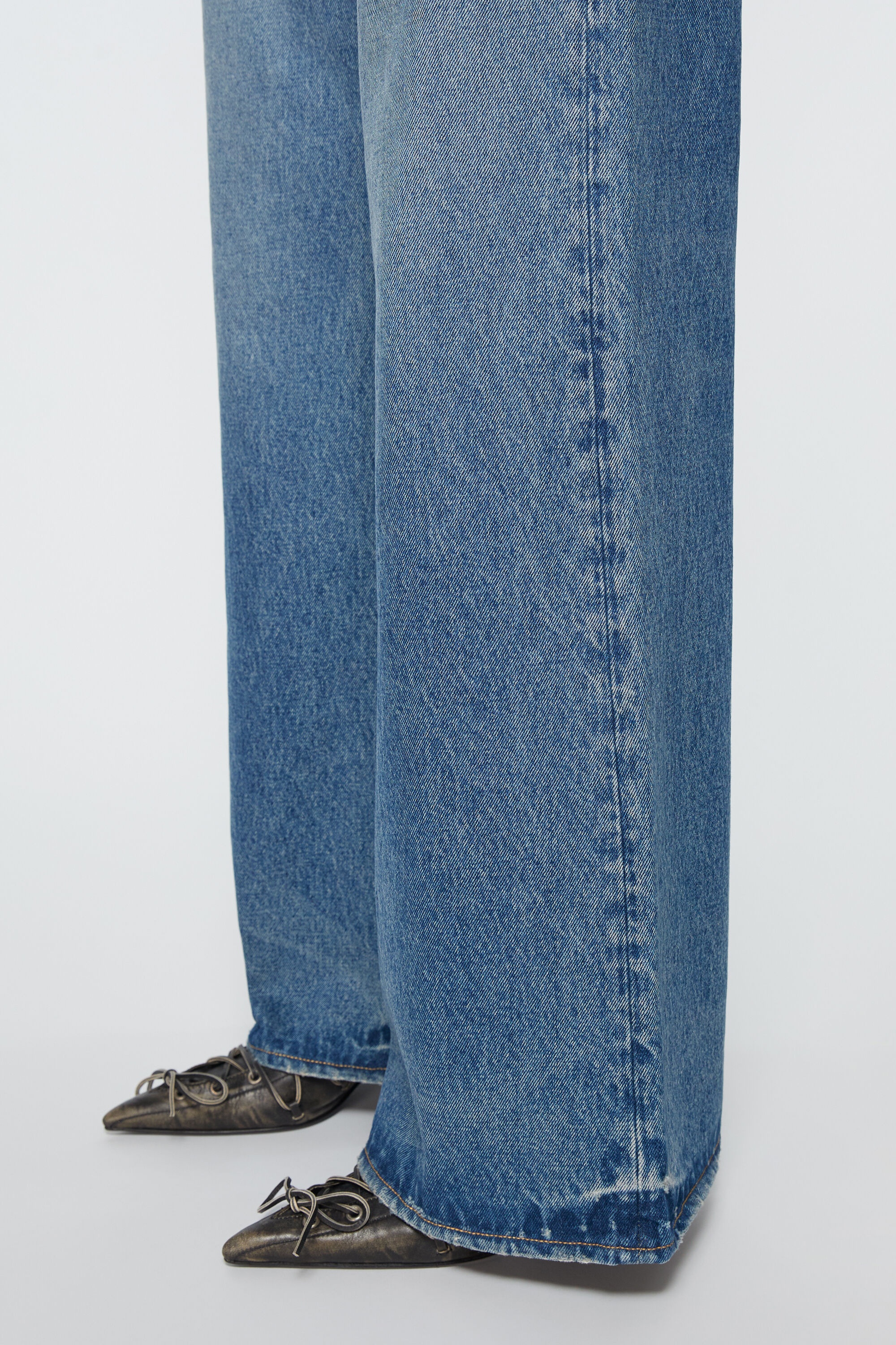 Relaxed fit jeans - 2022F - Mid blue - 7