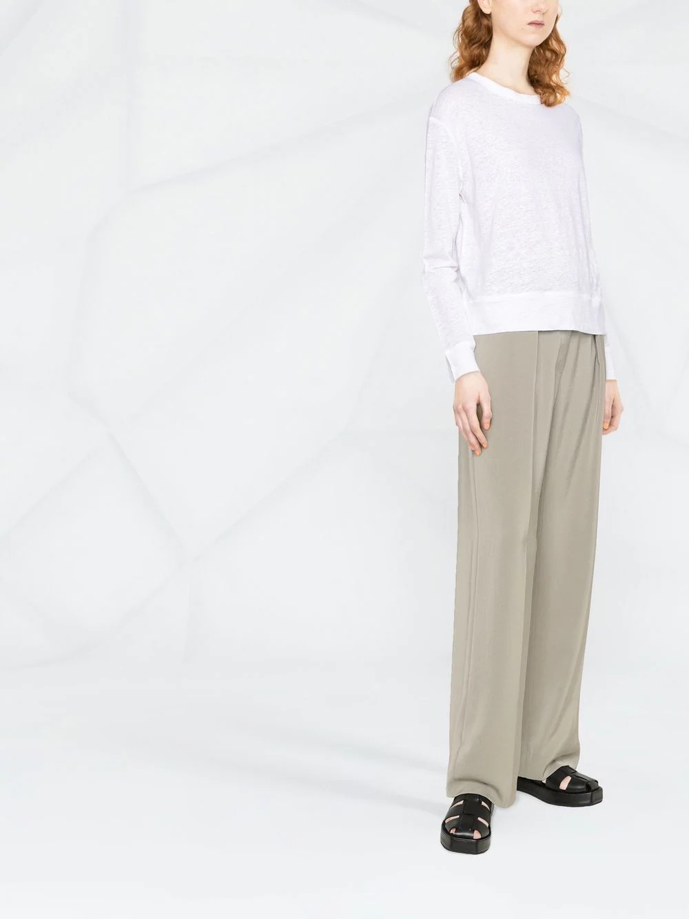 fine-knit long-sleeved T-Shirt - 4