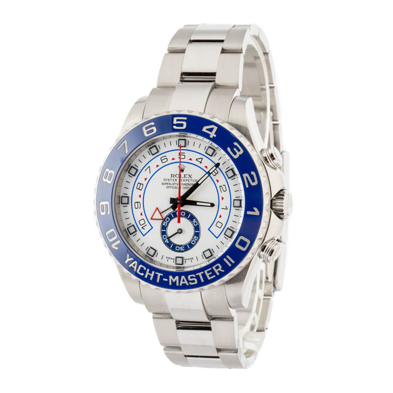 Used Rolex Yacht-Master II Ref 116680 Blue Ceramic Model - 2