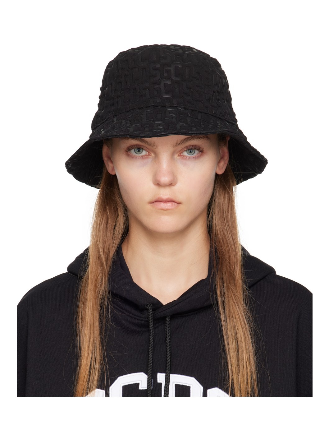 Black Monogram Hat - 1