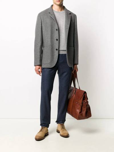 Brunello Cucinelli boxy fit button down jacket outlook