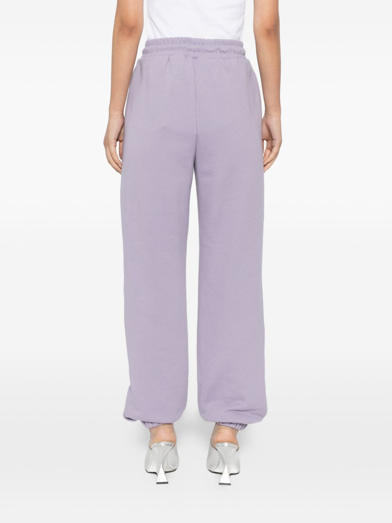 logo-appliqué track pants 4