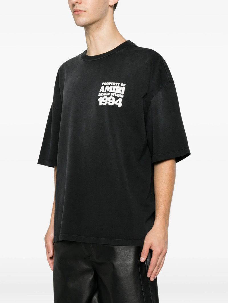 AMIRI Amiri Logo-print T-shirt outlook