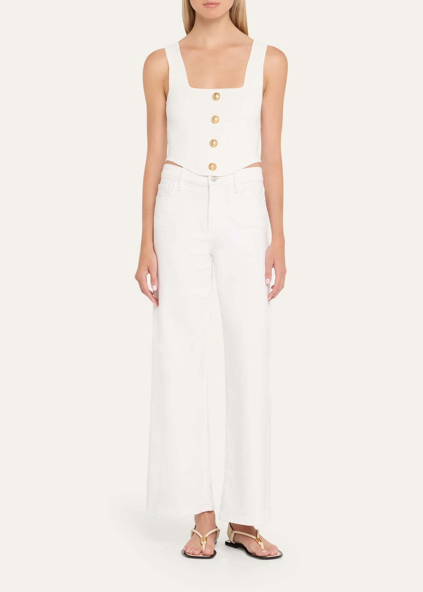 Saga Square-Neck Corset Top - 2