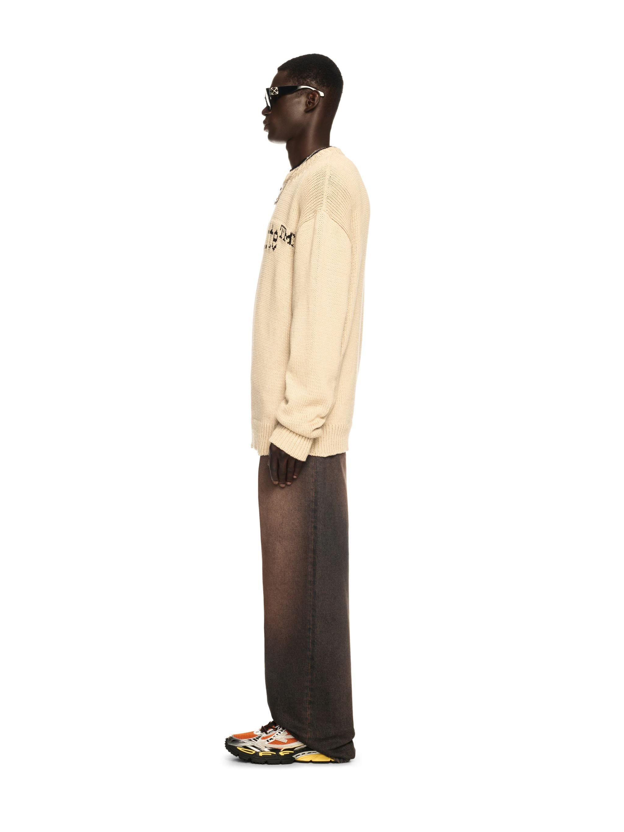Brown Overdyed Straight Jeans - 3