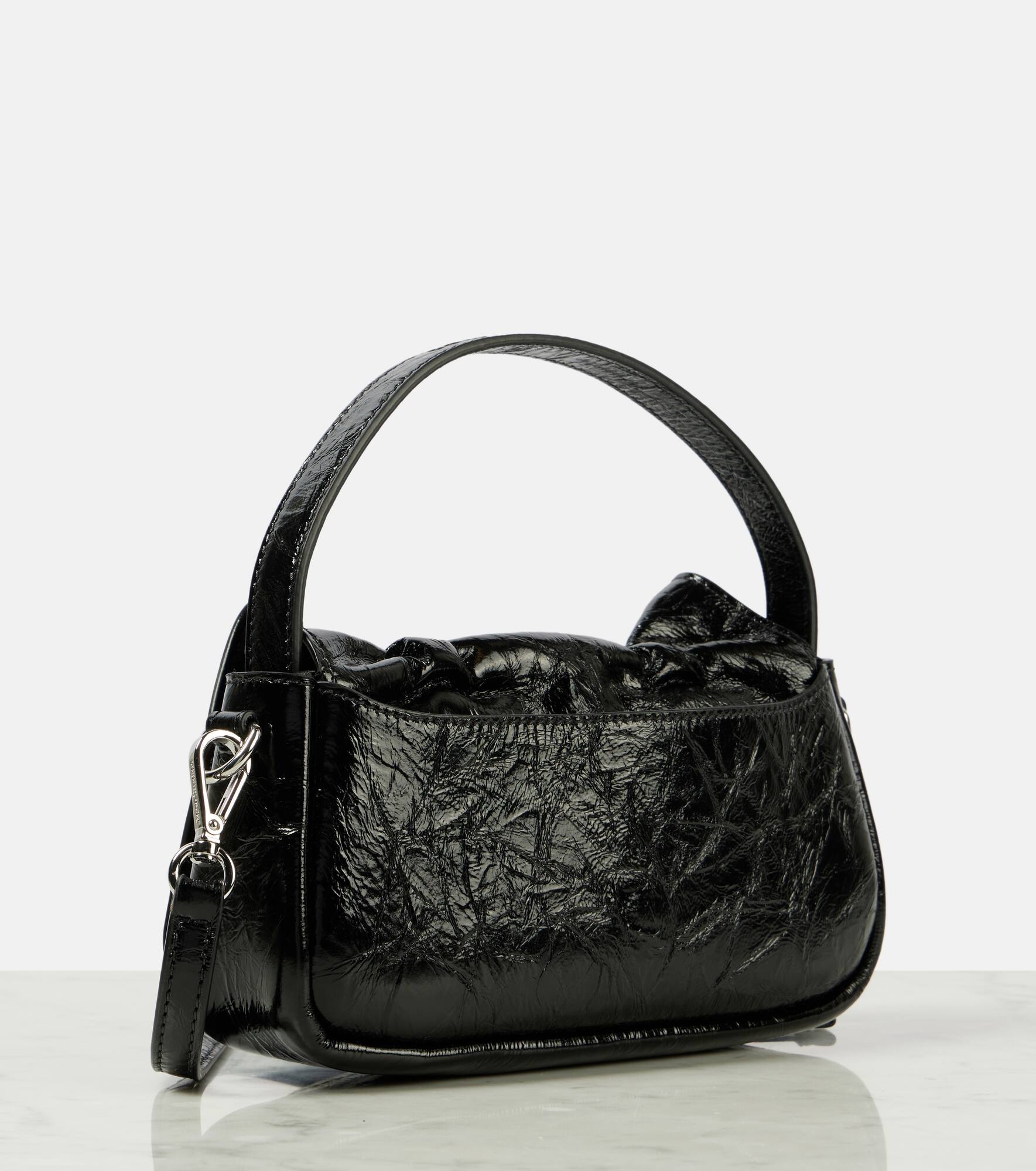 Multipocket leather shoulder bag - 4