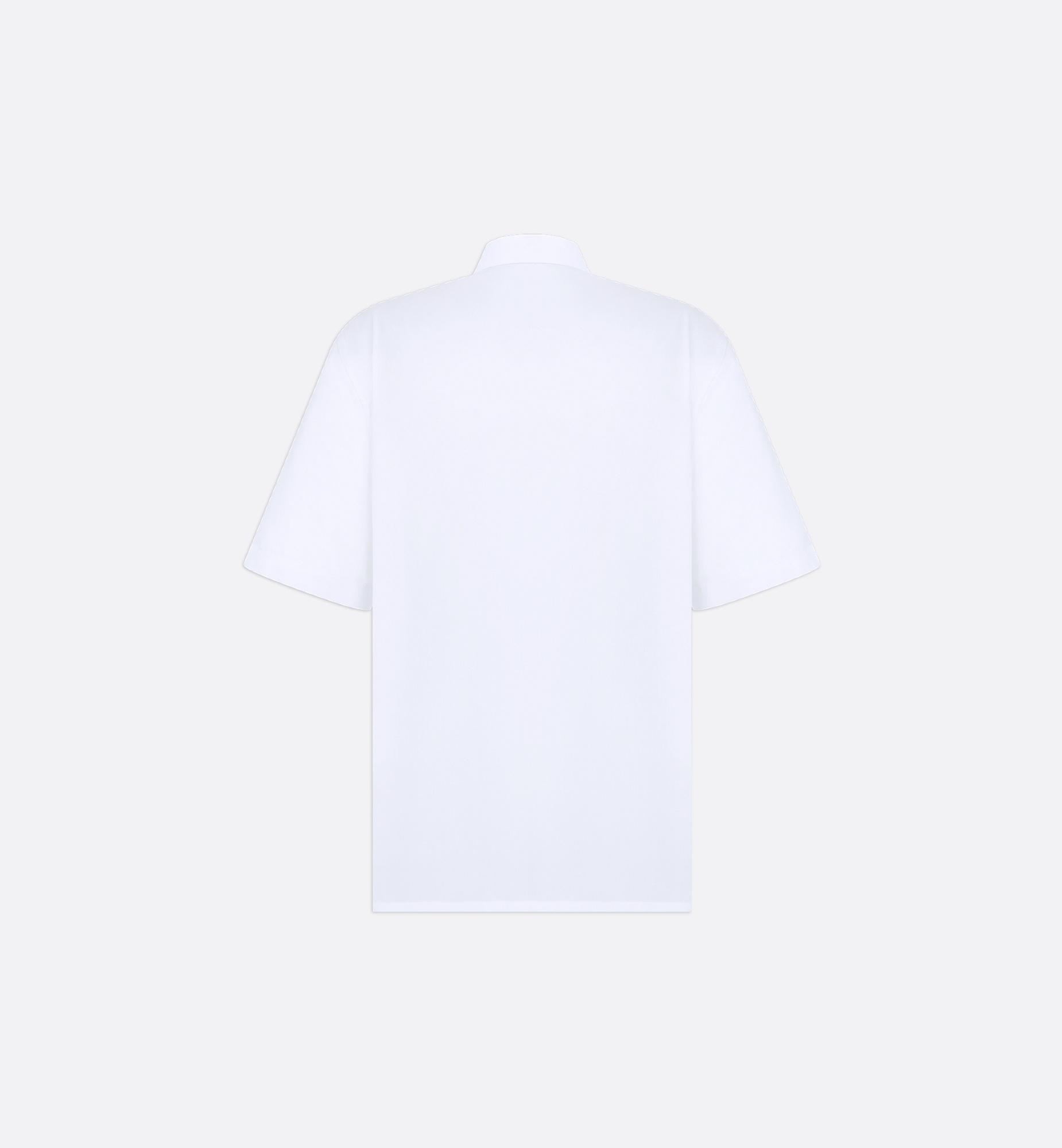 Short-Sleeved Shirt with Christian Dior Couture Lily of the Valley Embroidery - 6