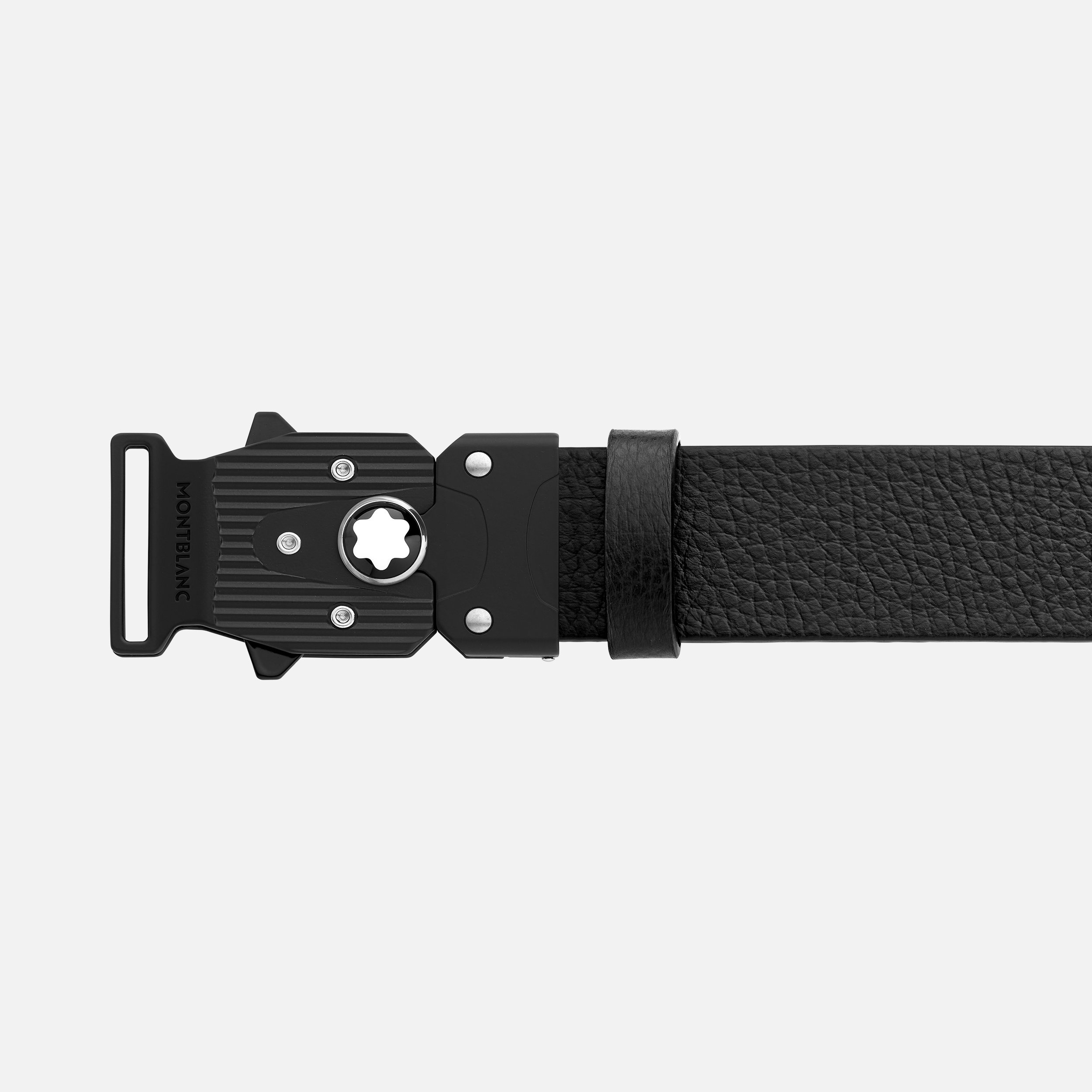 M LOCK 4810 buckle grainy black 35 mm leather belt - 3