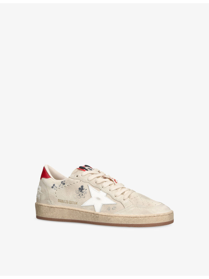 Golden Goose x Disney Ballstar Suede Trainers 3