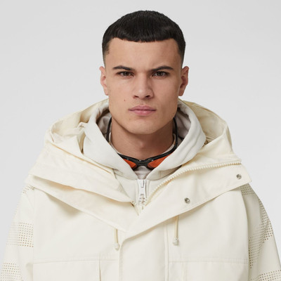 Burberry Perforated Logo Technical Oversized Parka outlook