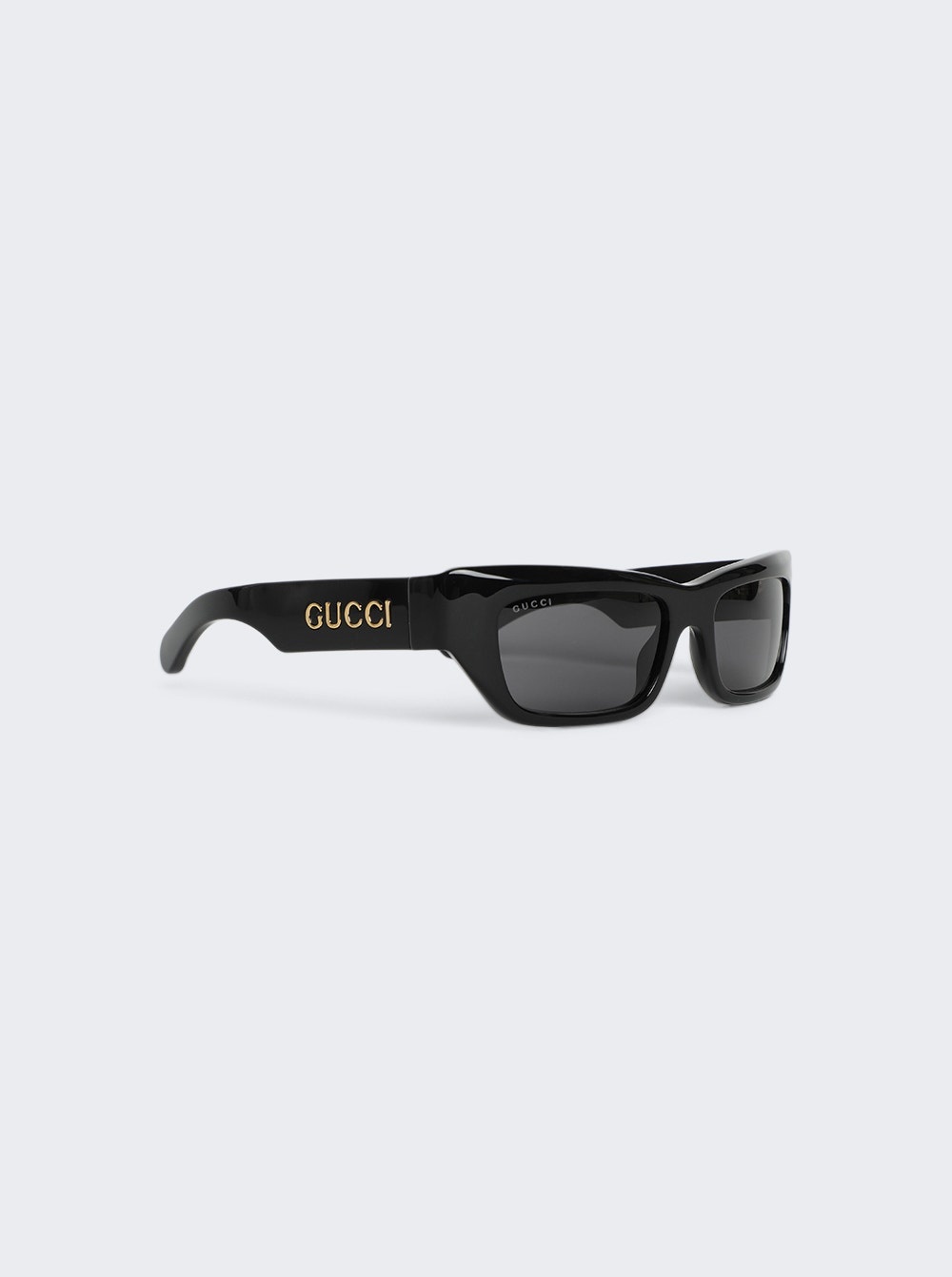 Rectangular Sunglasses Black - 2