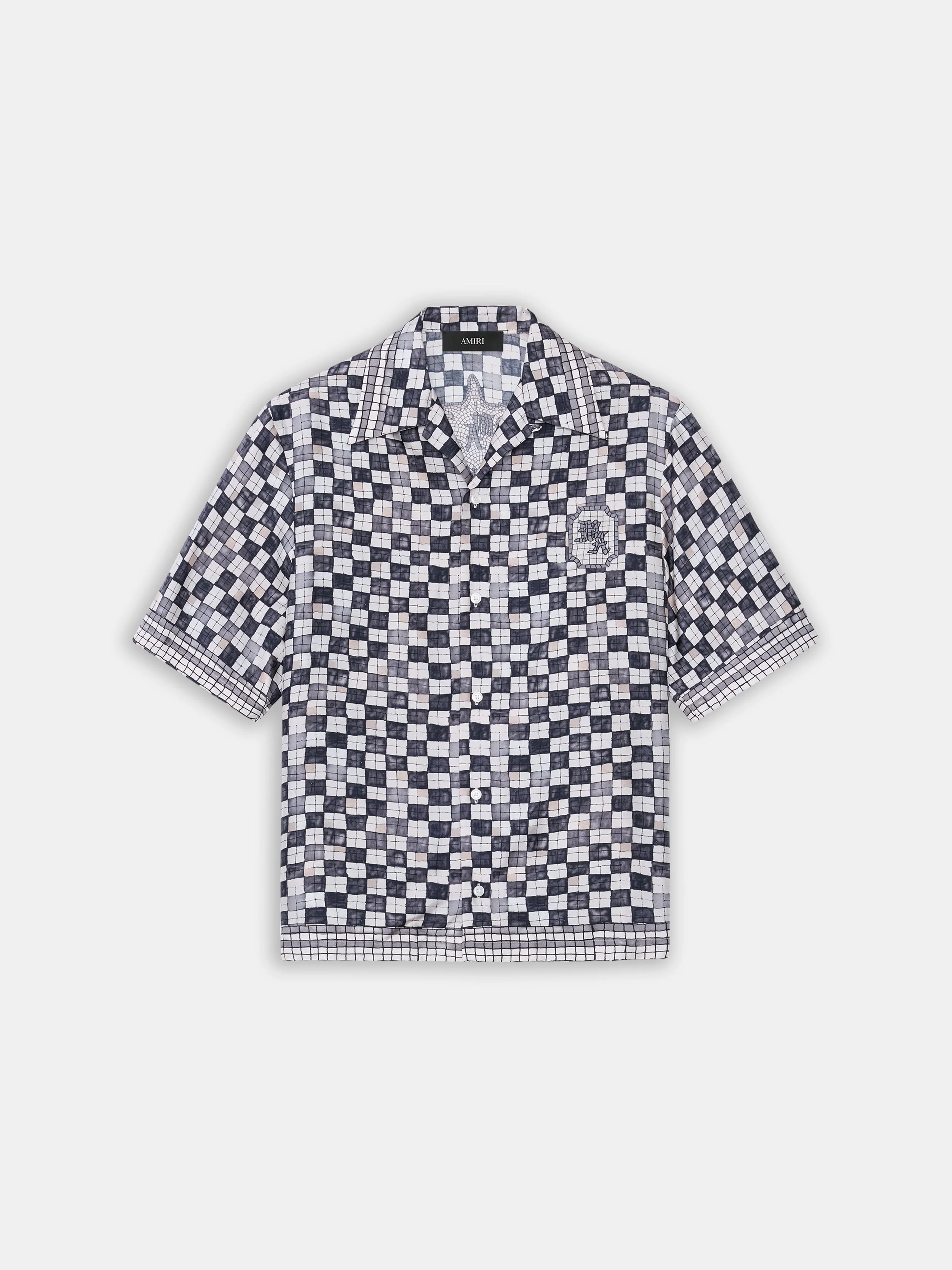 MA CHECKERED BOWLING SHIRT - 1