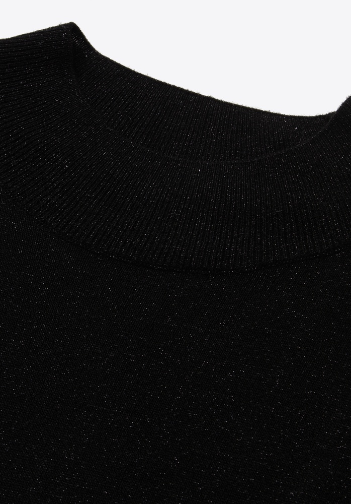 SWEATER 71 BLACK METALLIC - 5