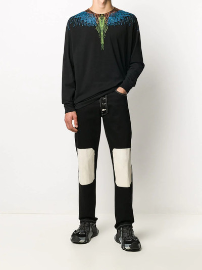 Marcelo Burlon County Of Milan wings long sleeve T-shirt outlook