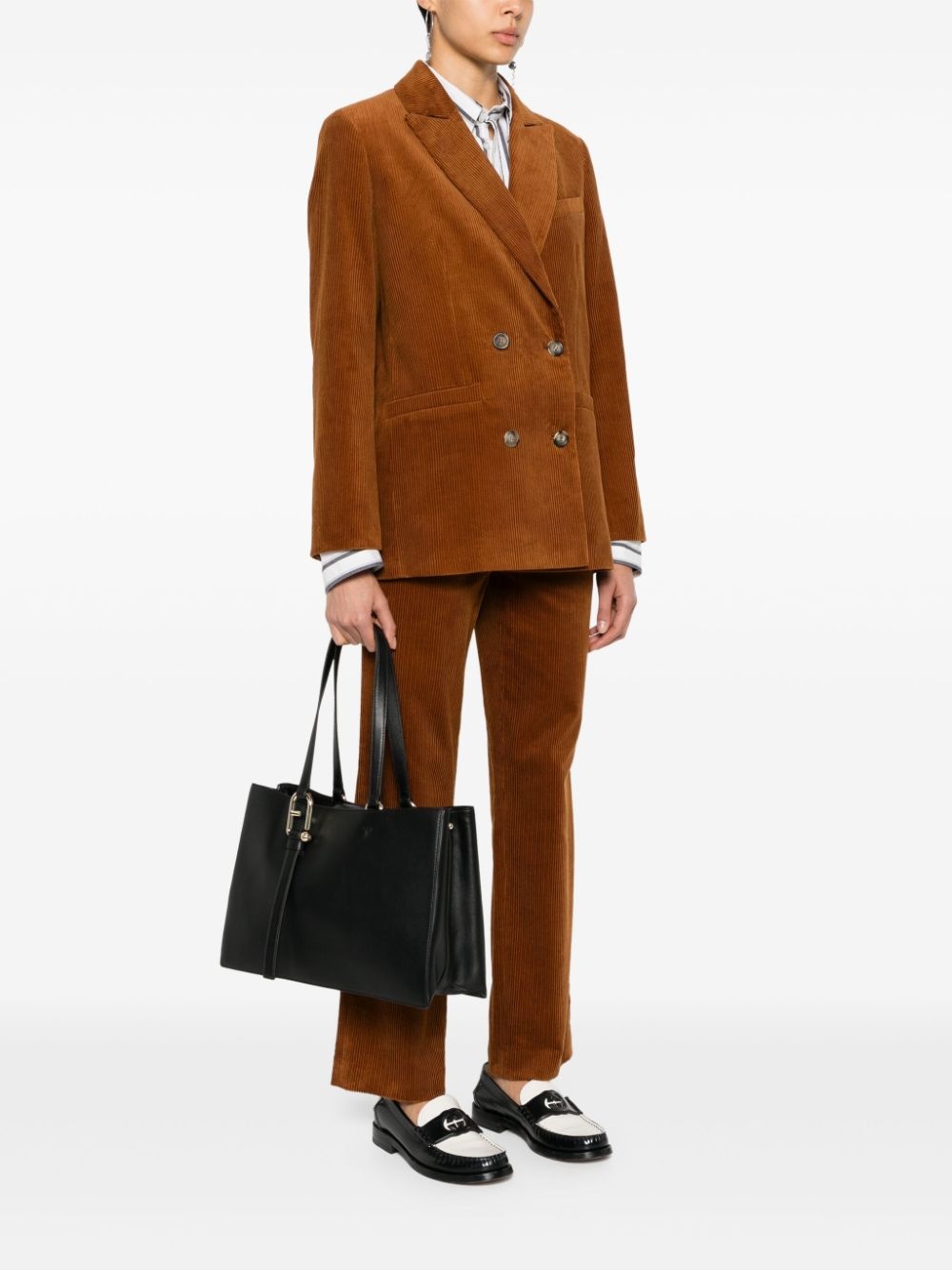 Nuvola leather tote bag - 2