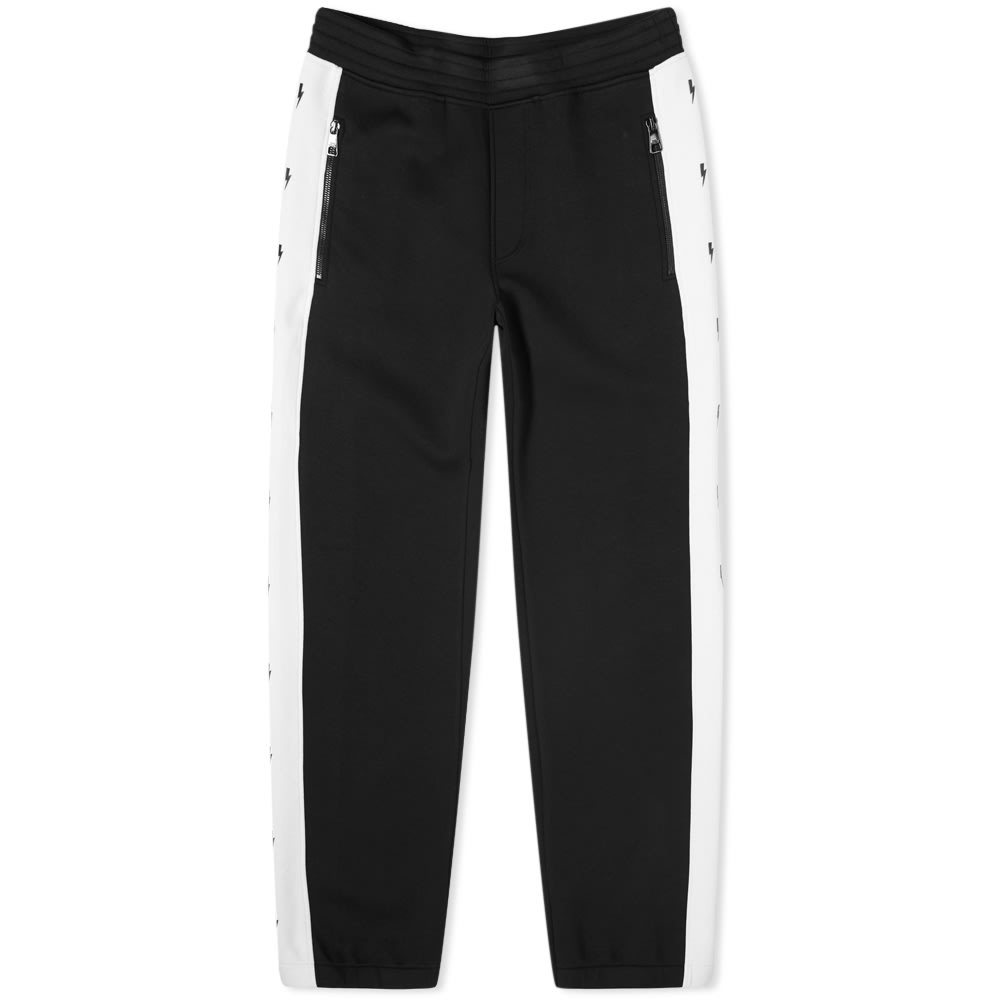 Neil Barrett Lightning Bolt Taped Track Pant - 1