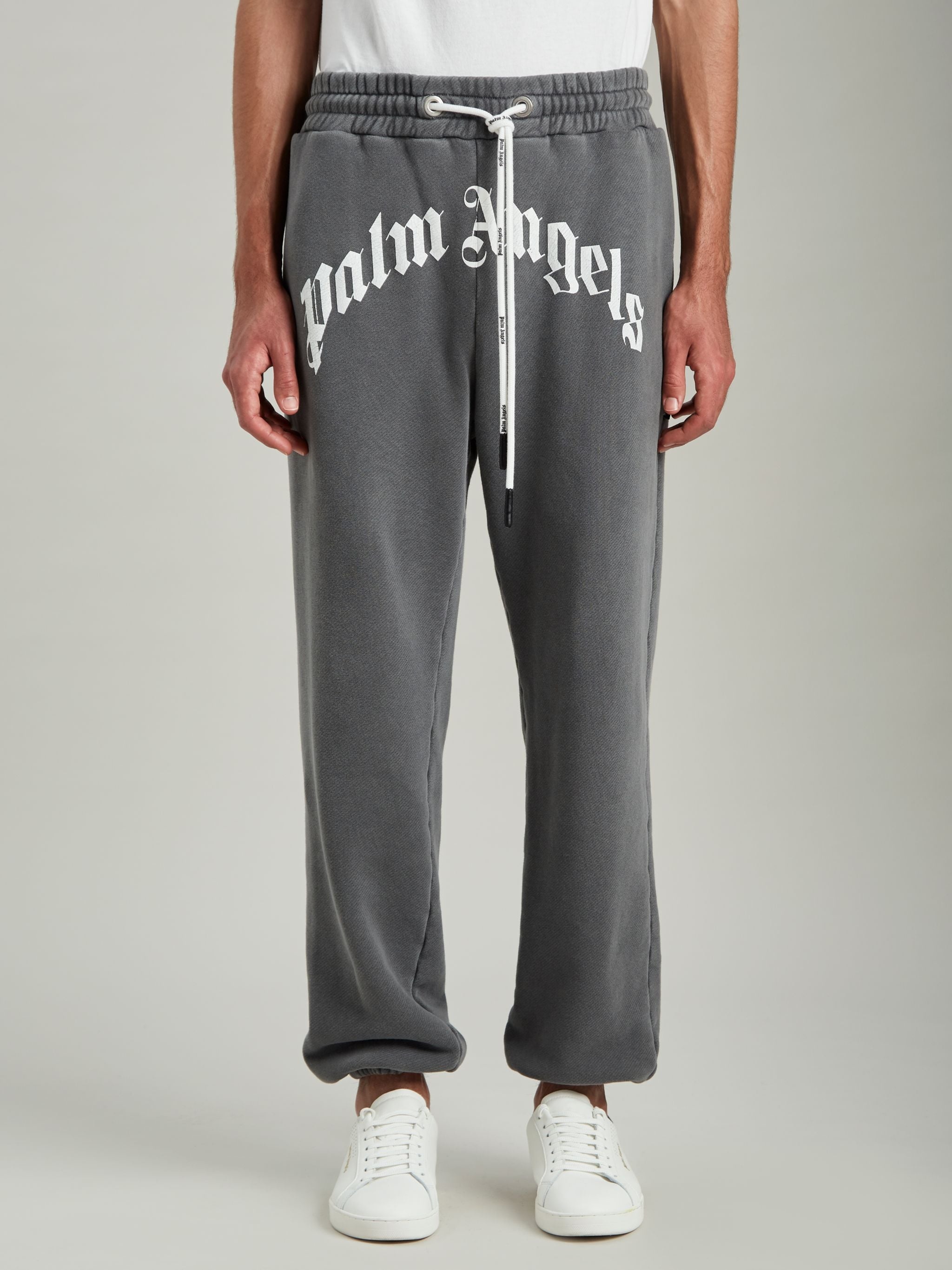 CURVED LOGO SWEATPANTS - 3