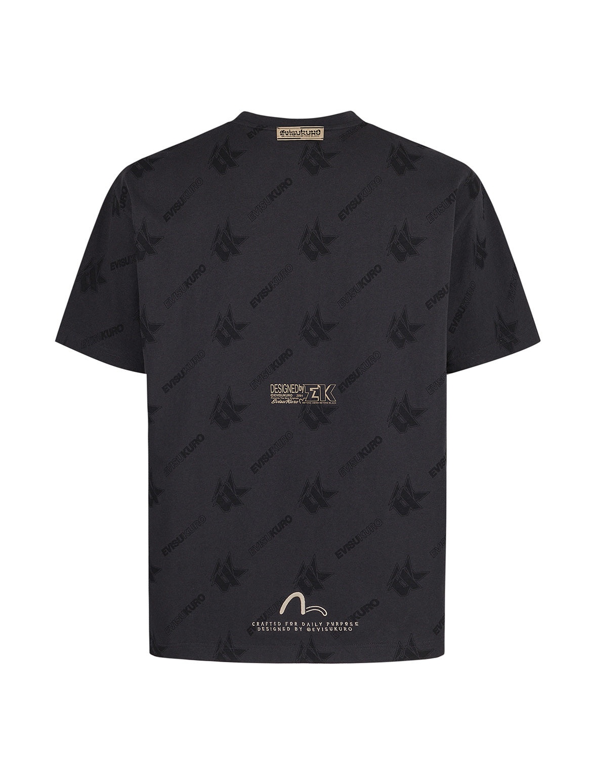 Monogram Logo Print Relax Fit T-shirt - 9