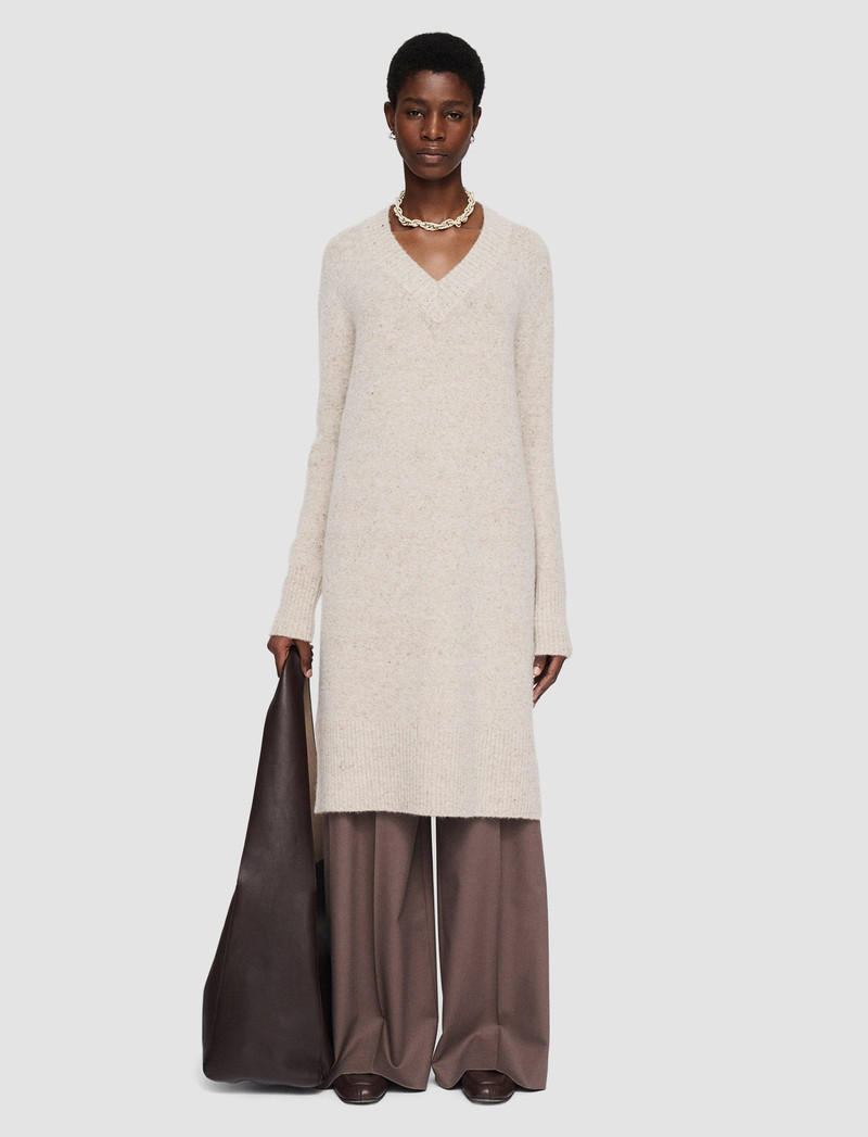 JOSEPH Alpaca Tweed Knit Dress outlook