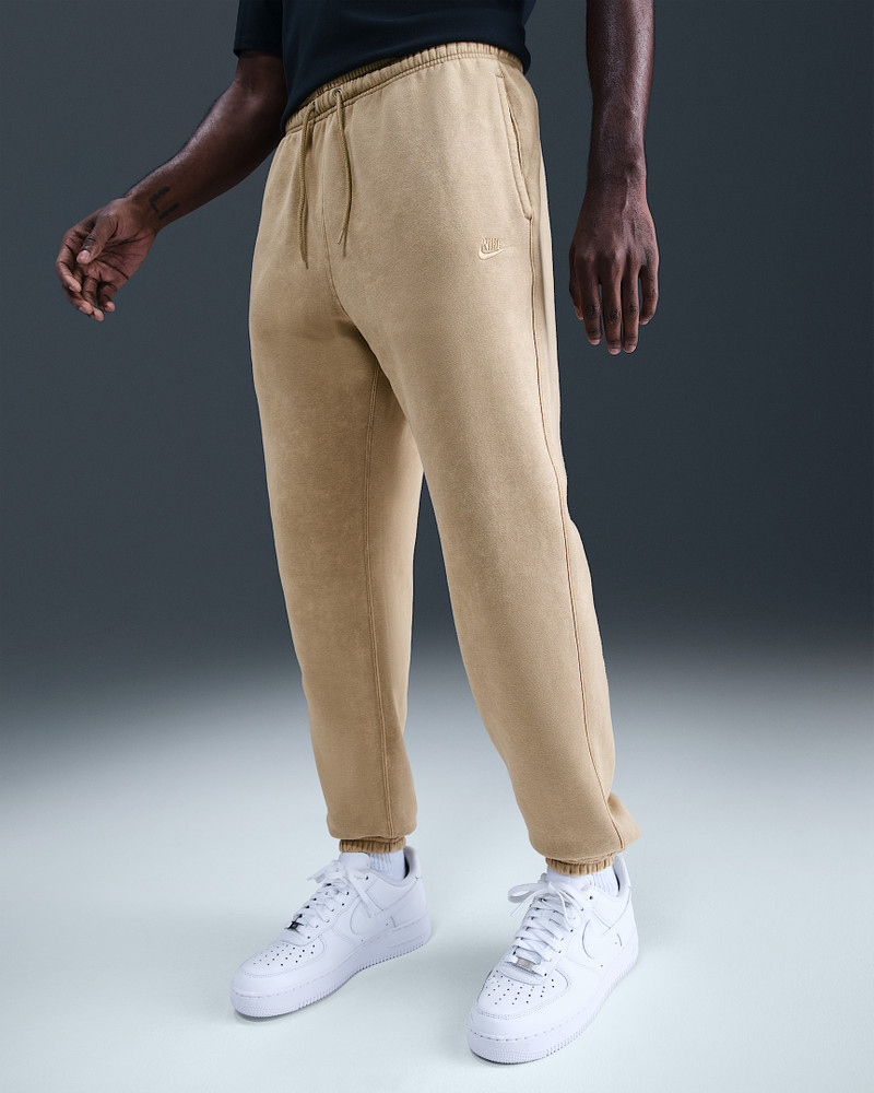 Nike Nike Sportswear Club Men's Washed Cuffed Fleece Pants outlook