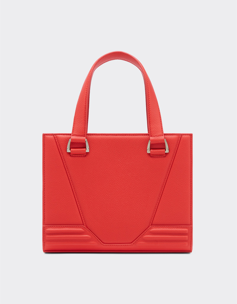 Mini bag in textured leather 4