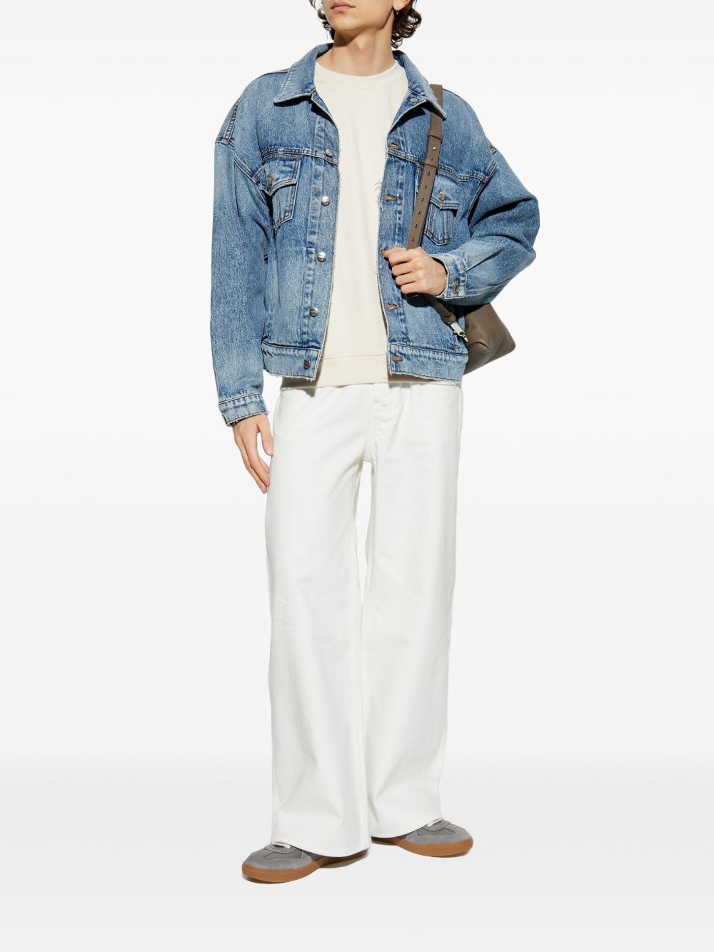 embroidered-emblem sweatshirt - 2